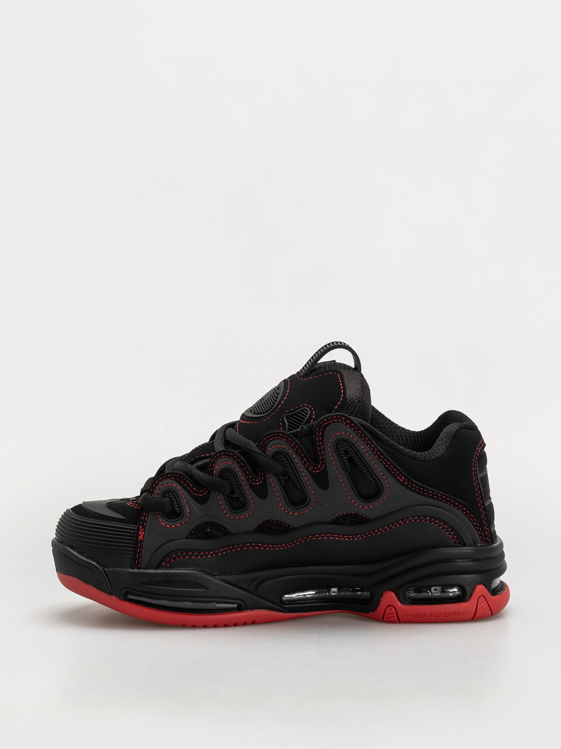 Boty Osiris D3 2001 (black/red/red)
