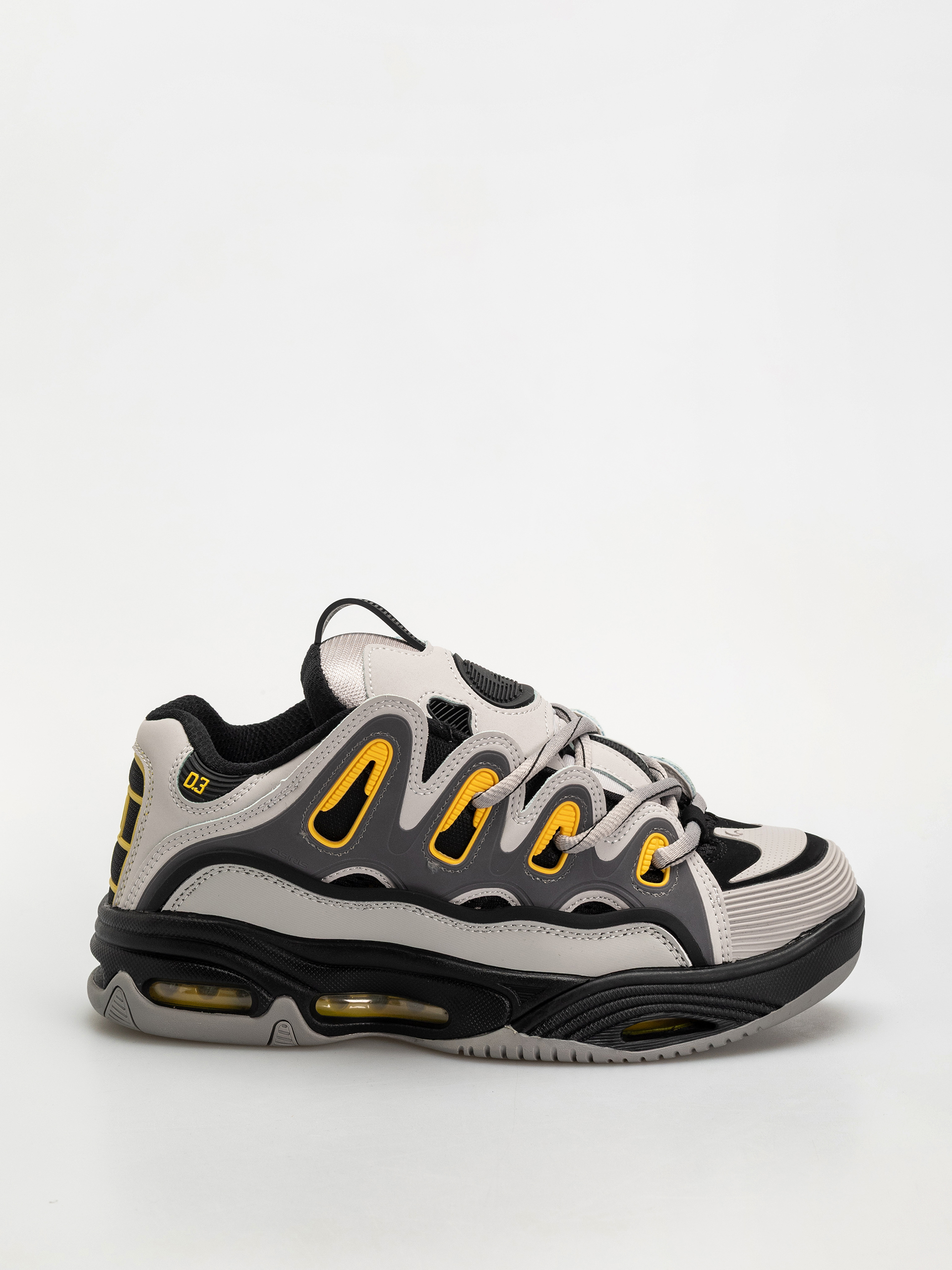 Boty Osiris D3 2001 (grey/black/yellow)