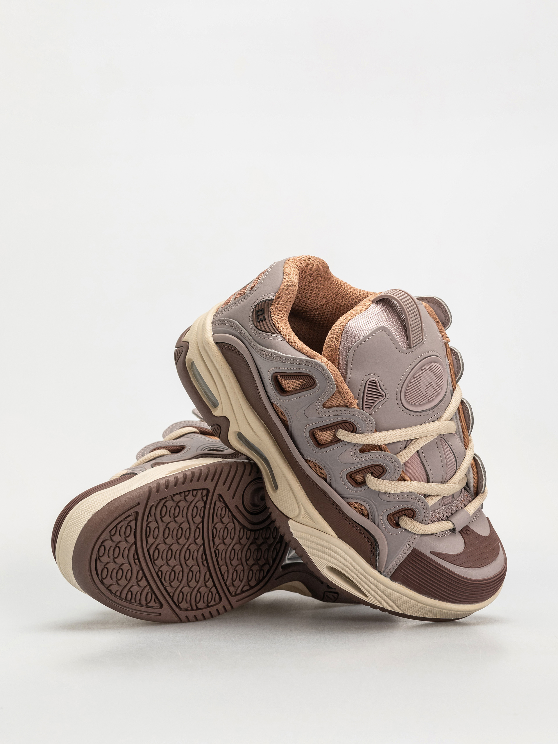 Boty Osiris D3 2001 (tan/plum/lilac)