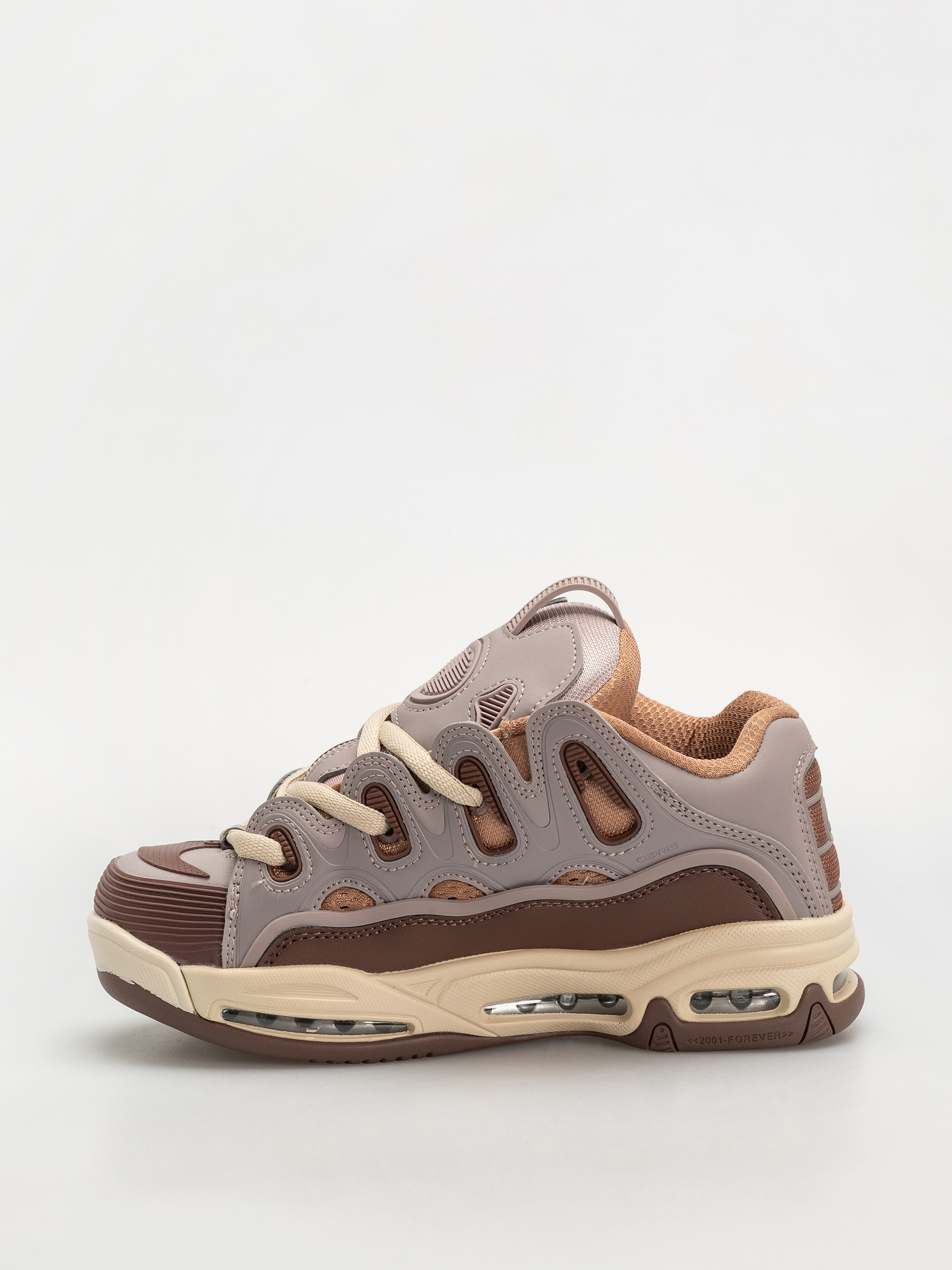Boty Osiris D3 2001 (tan/plum/lilac)