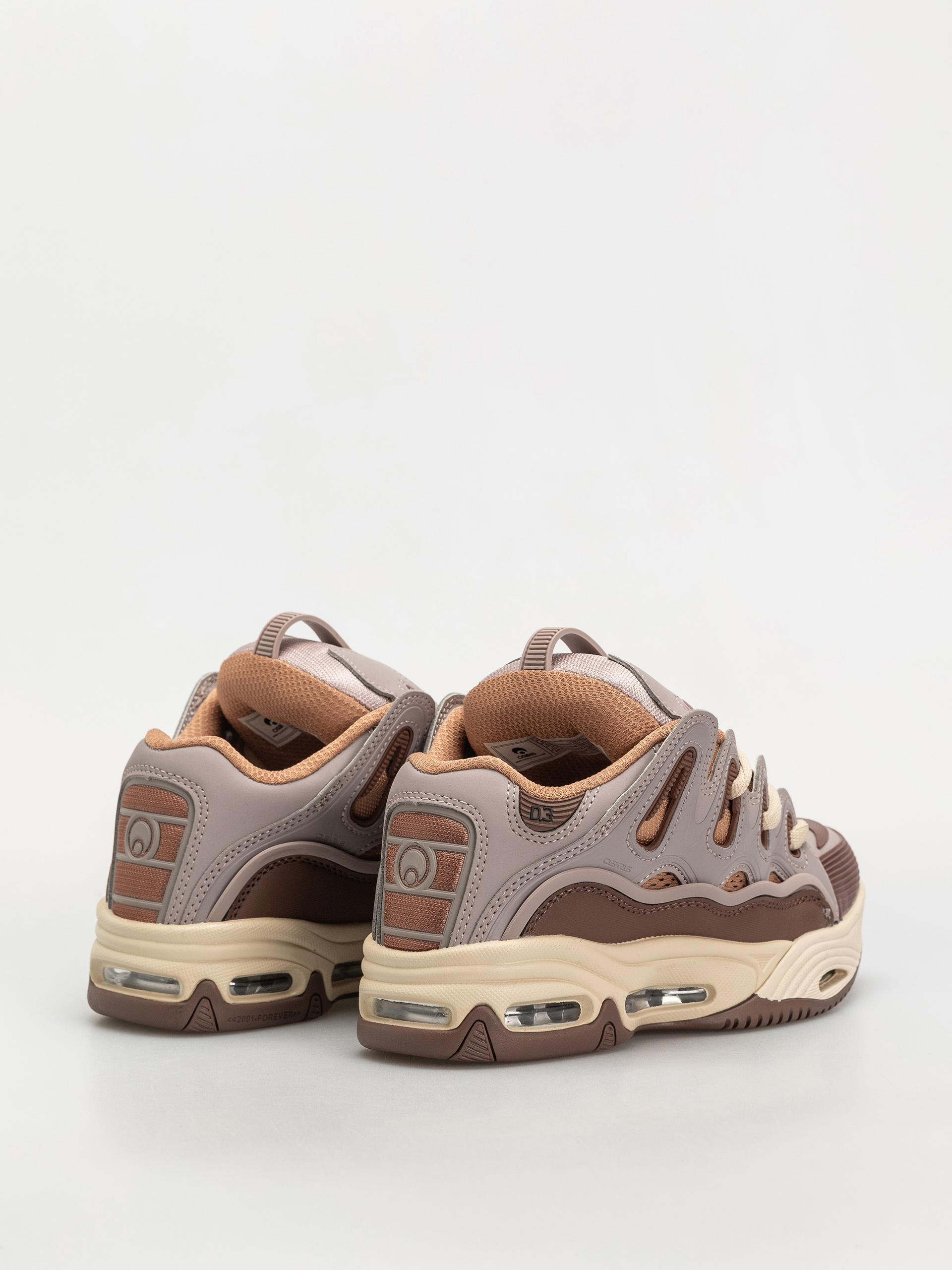 Boty Osiris D3 2001 (tan/plum/lilac)