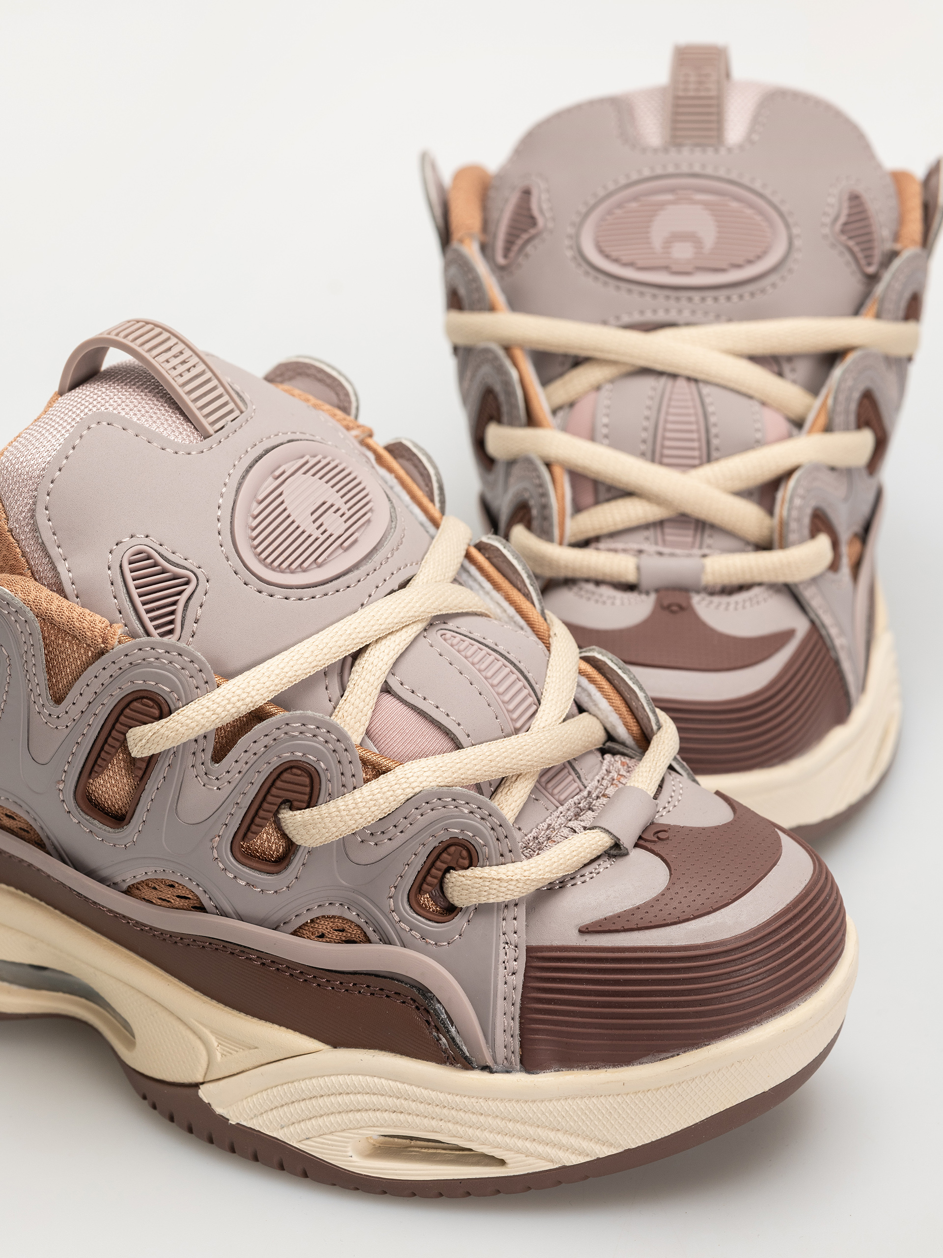 Boty Osiris D3 2001 (tan/plum/lilac)