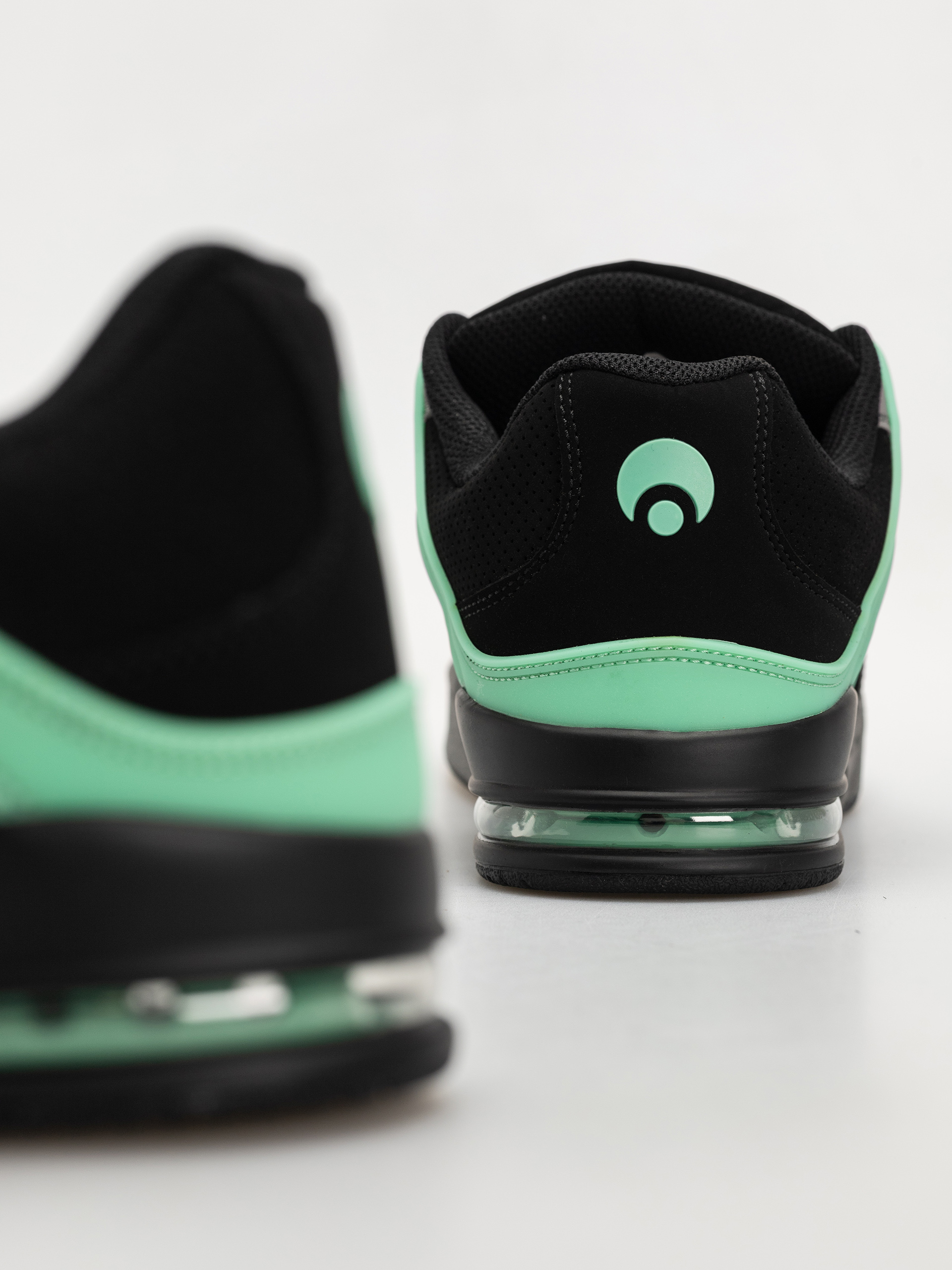 Boty Osiris Pixel (blk/chr/grn glow)