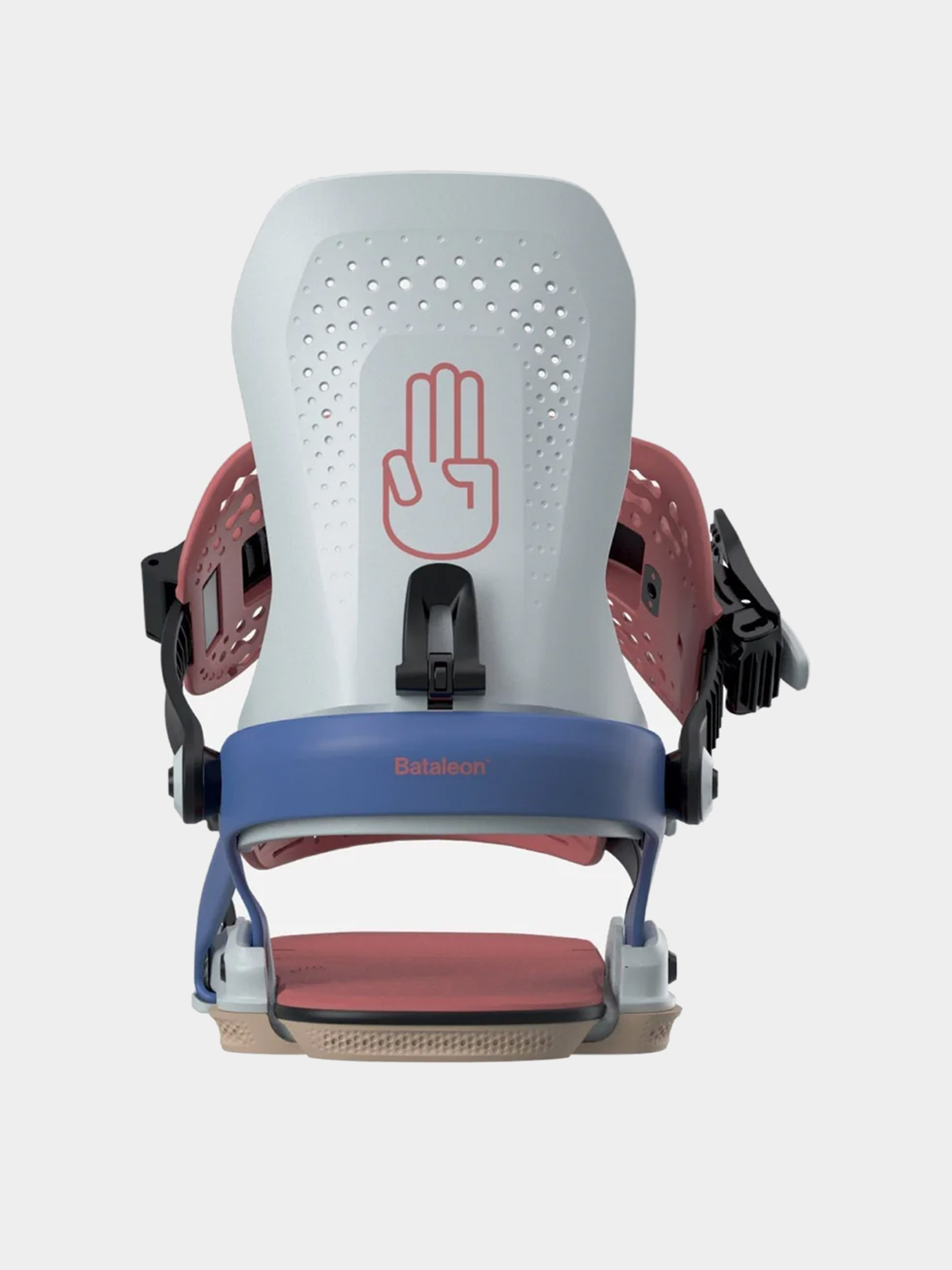 Dámské Snowboardové vázání Bataleon Donna AsymWrap (warm clay)