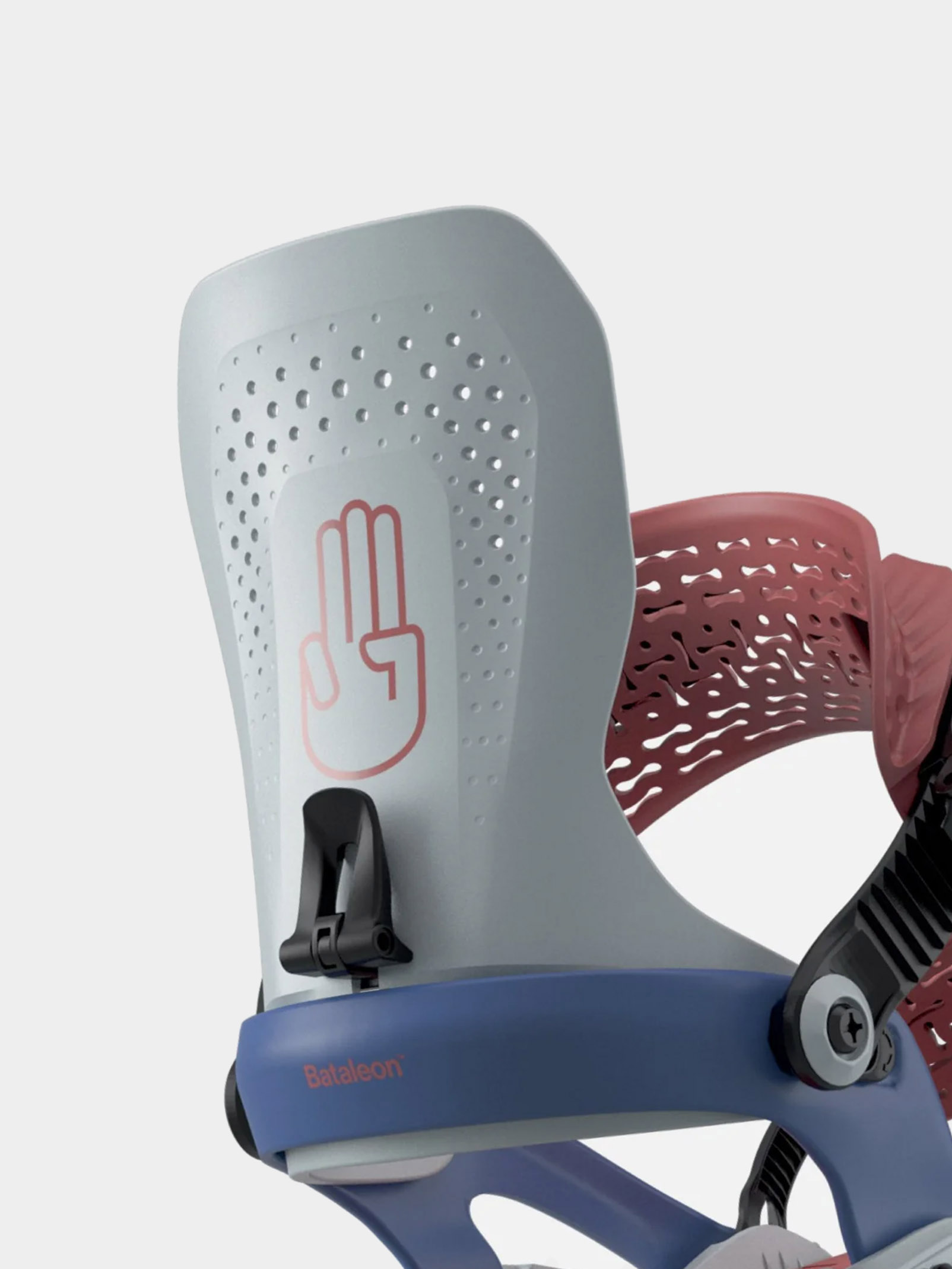 Dámské Snowboardové vázání Bataleon Donna AsymWrap (warm clay)