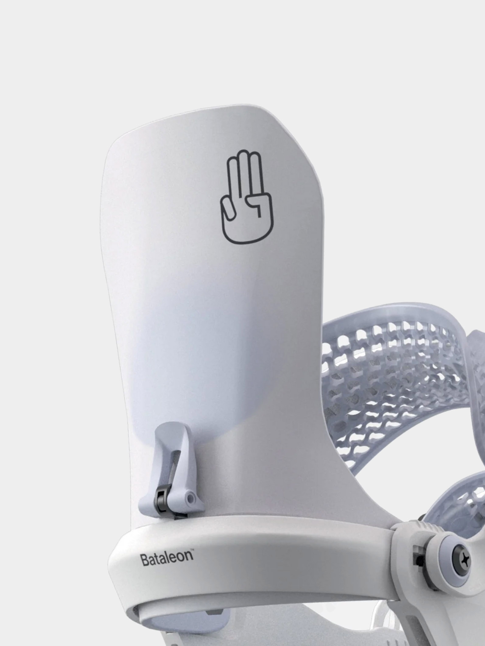 Dámské Snowboardové vázání Bataleon Etna HeelWrap (glacier)