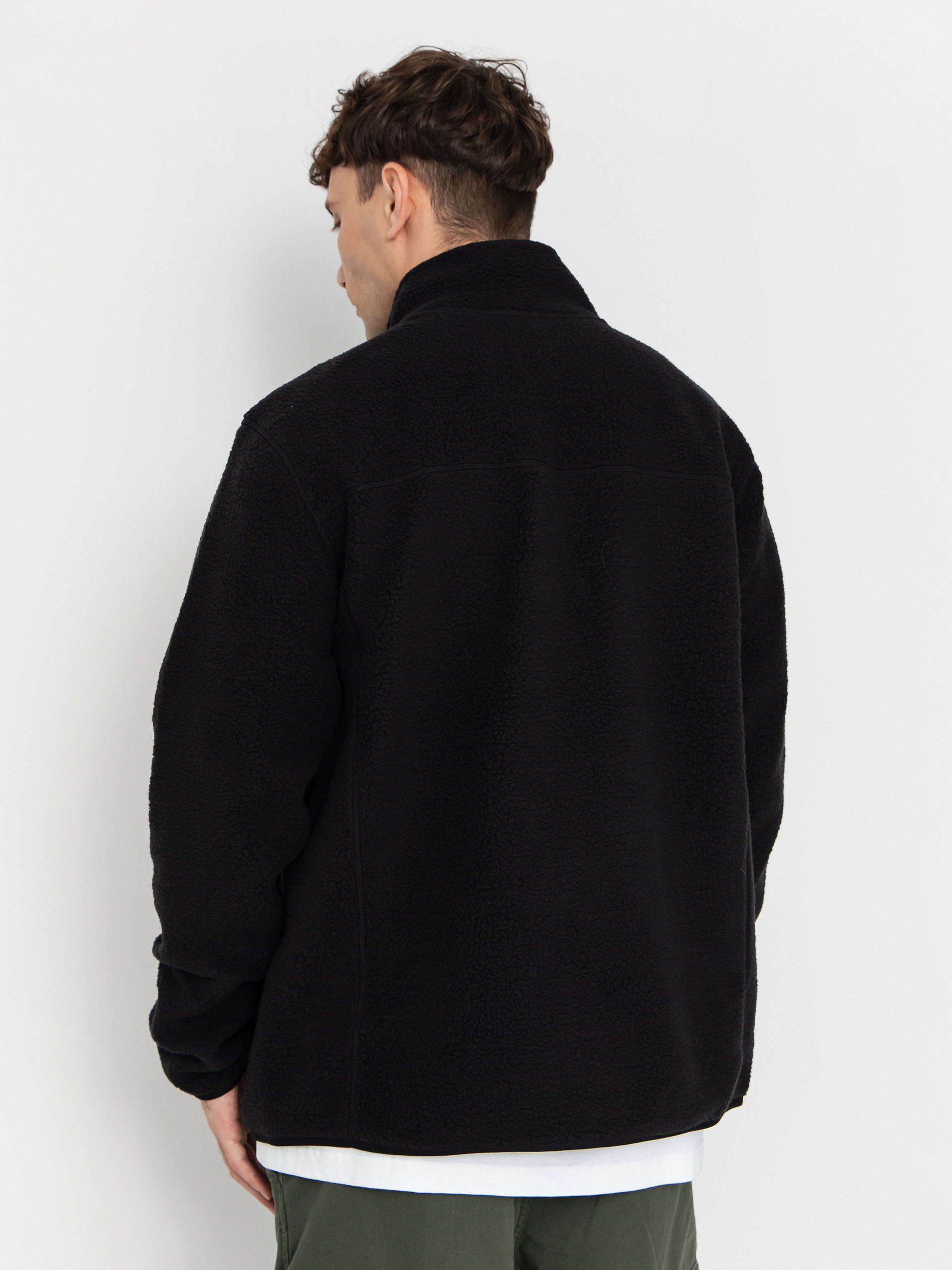 Pánský Fleecová mikina Volcom Nelson Sherpa (black)