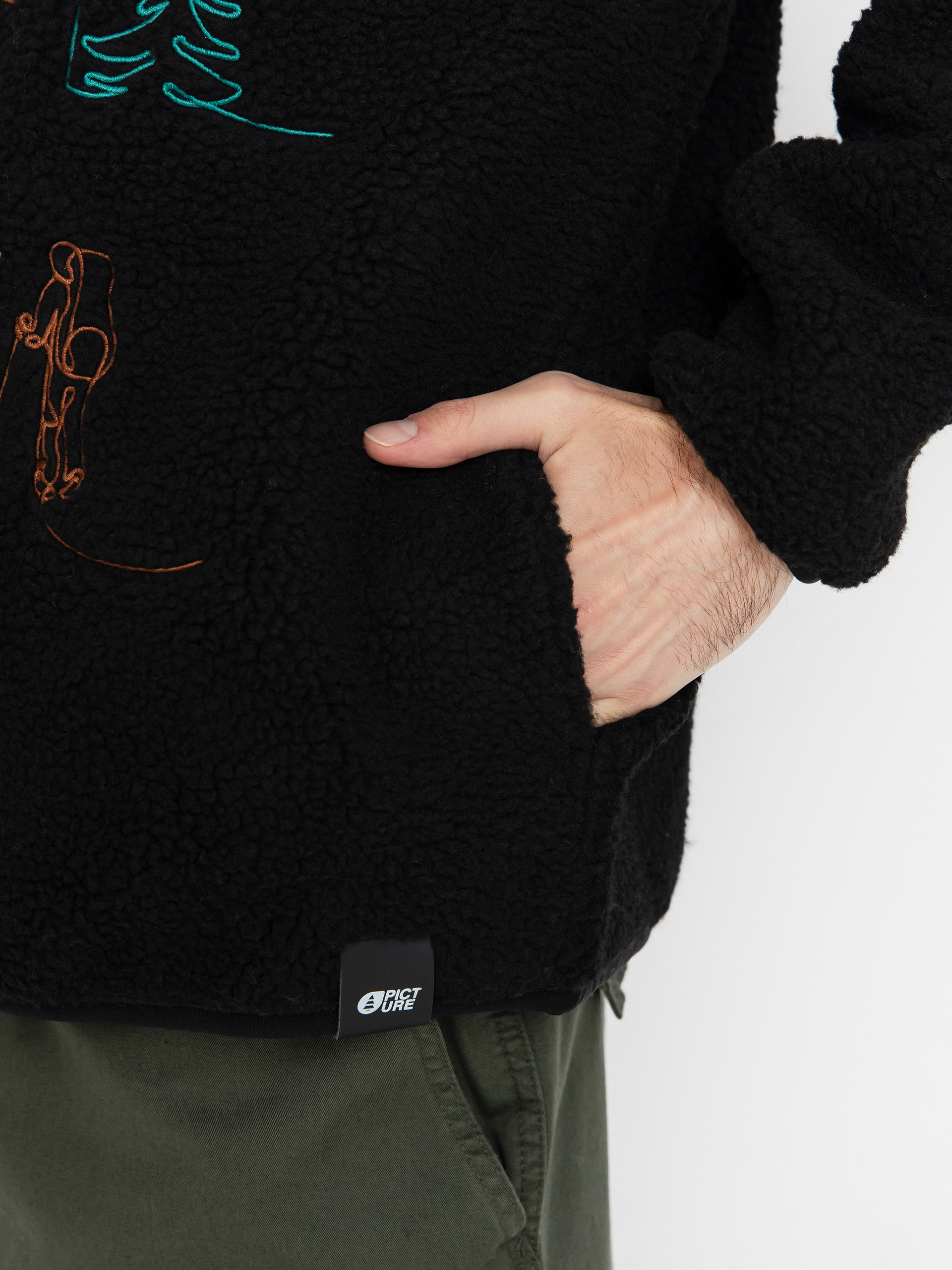 Pánský Fleecová mikina Picture Hafdals Embro (black)