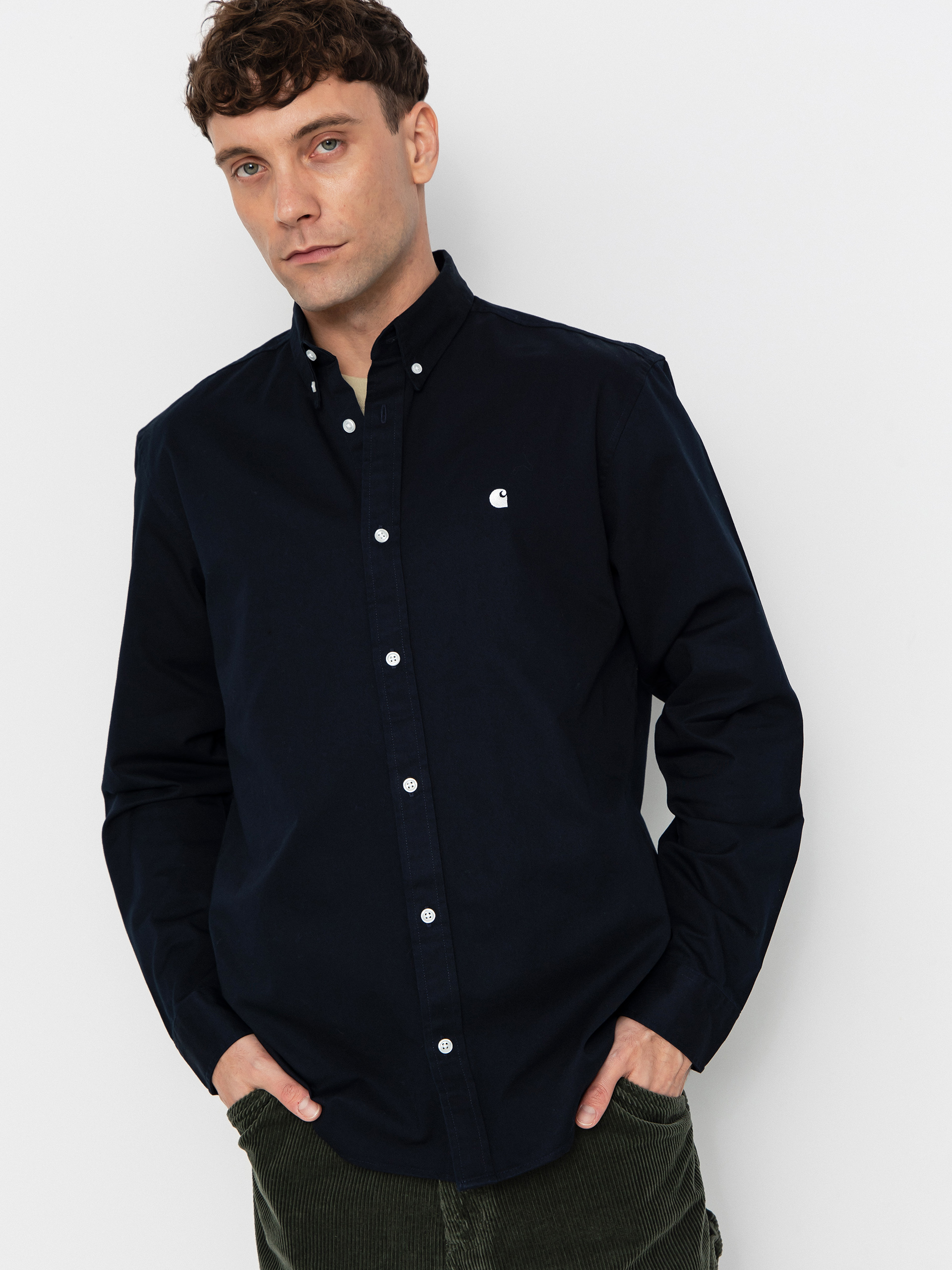 Kou0161ile Carhartt WIP Madison (dark navy/wax)