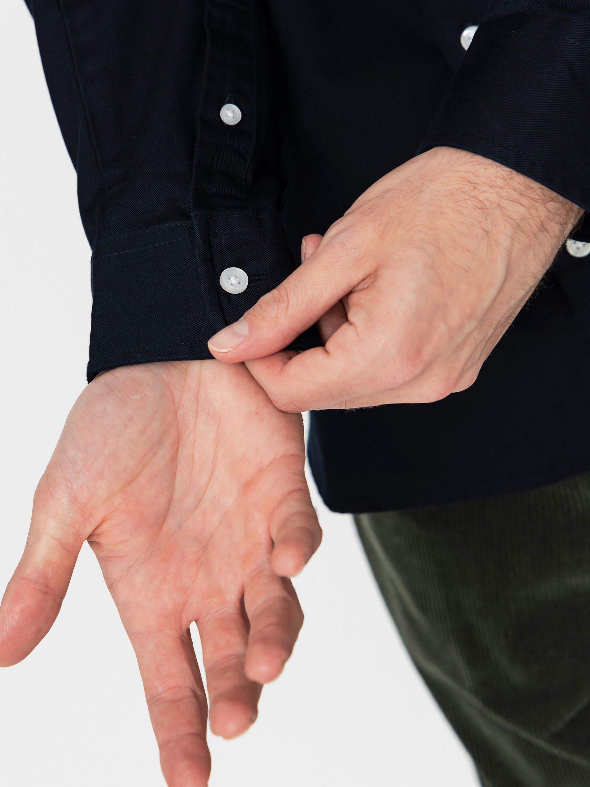 Košile Carhartt WIP Madison (dark navy/wax)