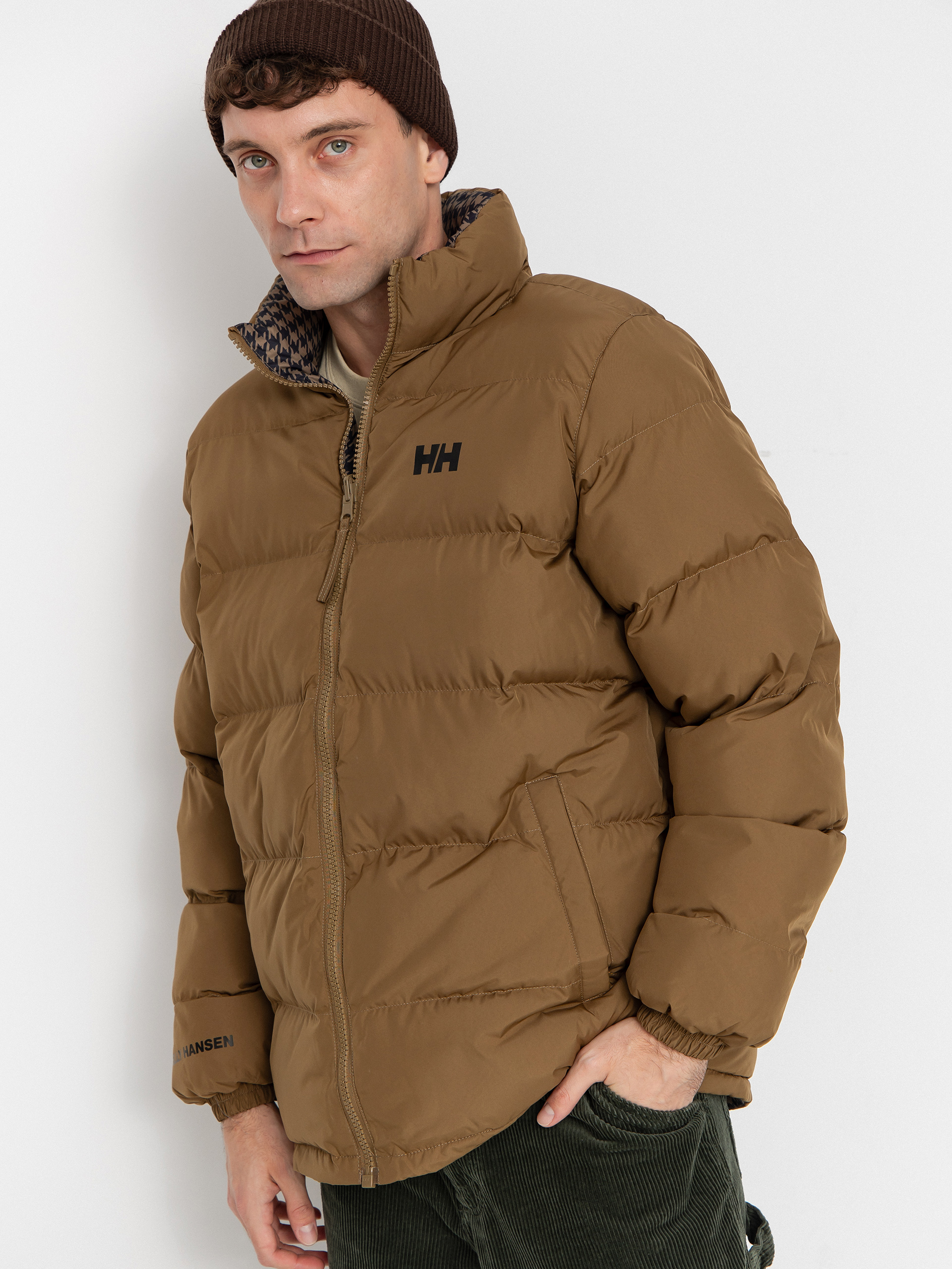 Bunda Helly Hansen Yu 23 Reversible Puffer (sepia)