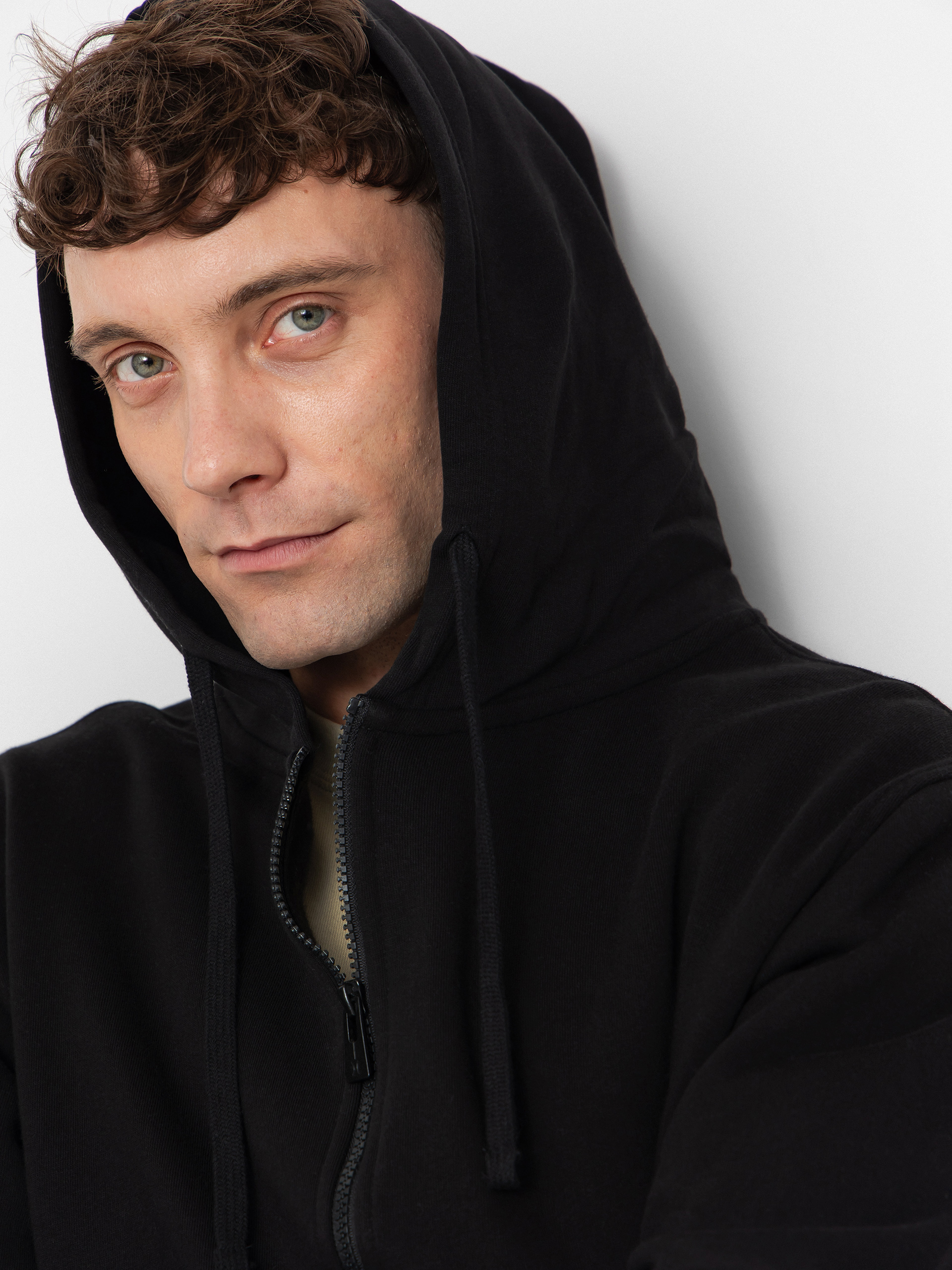 Mikina s kapucí Hurley Nazare ZHD (black)