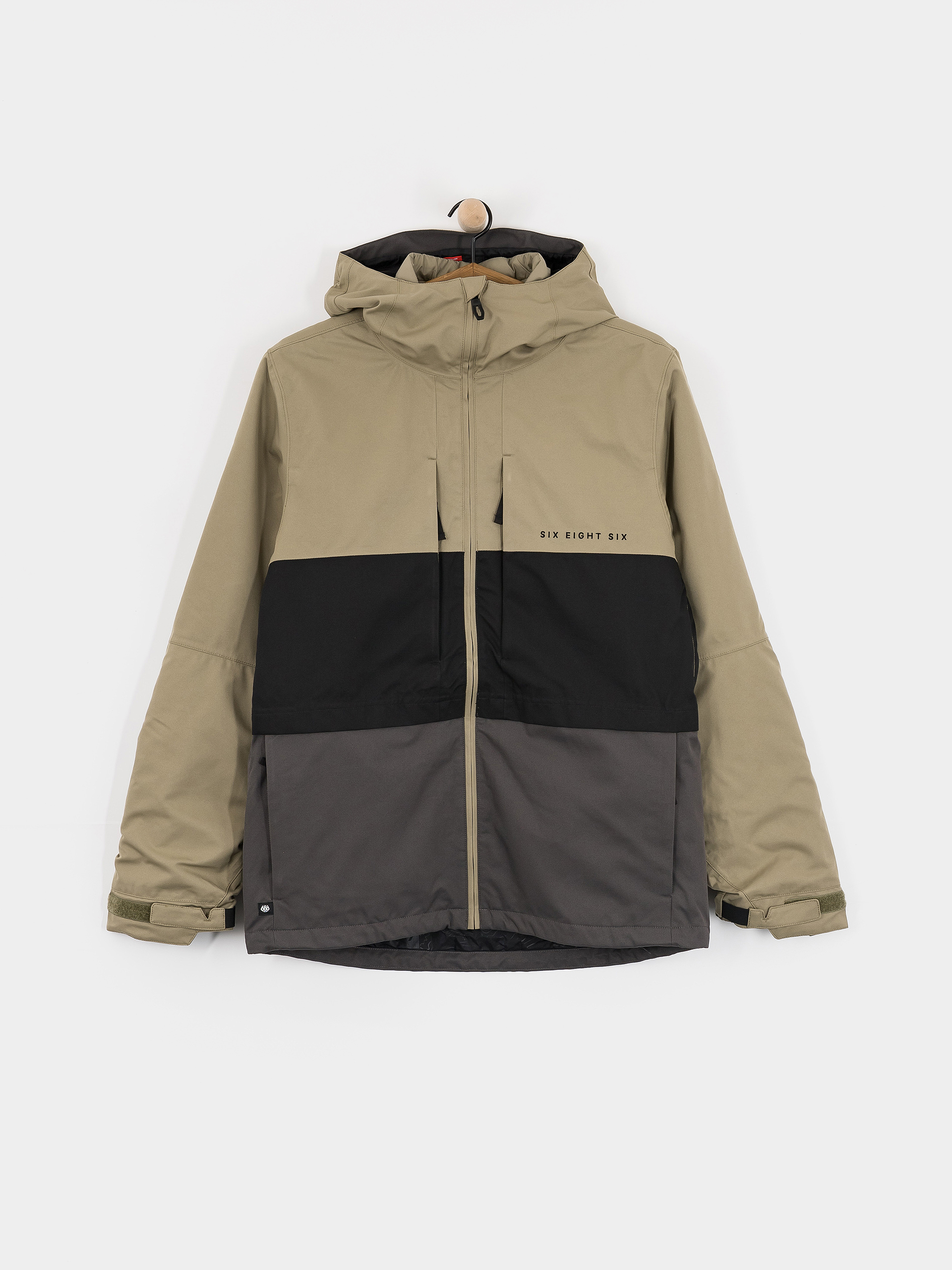 Snowboardová bunda 686 Smarty 3 In 1 Form (sage colorblock)