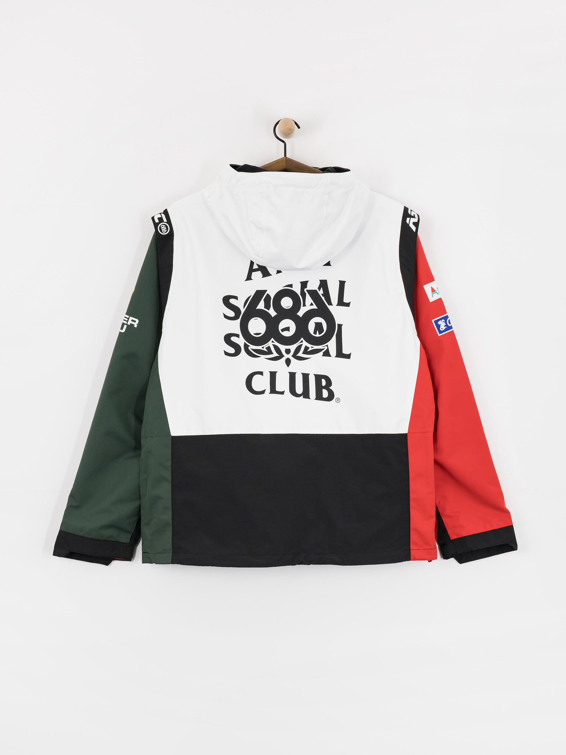 Pánská Snowboardová bunda 686 X ASSC F1 Anorak (assc white colorblock)