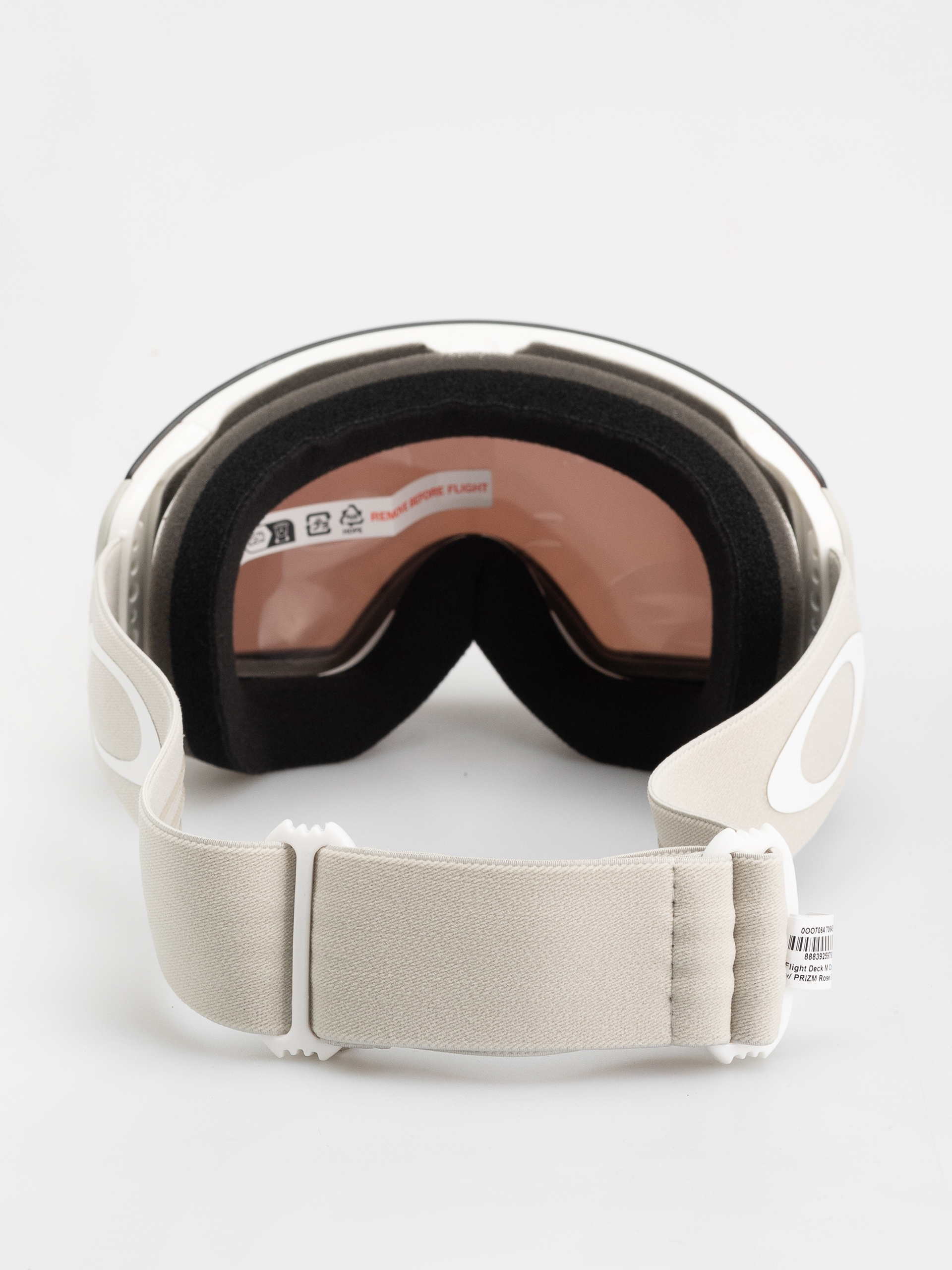 Brýle na snowboard Oakley Flight Deck M (matte cool grey/prizm rose gold iridium)