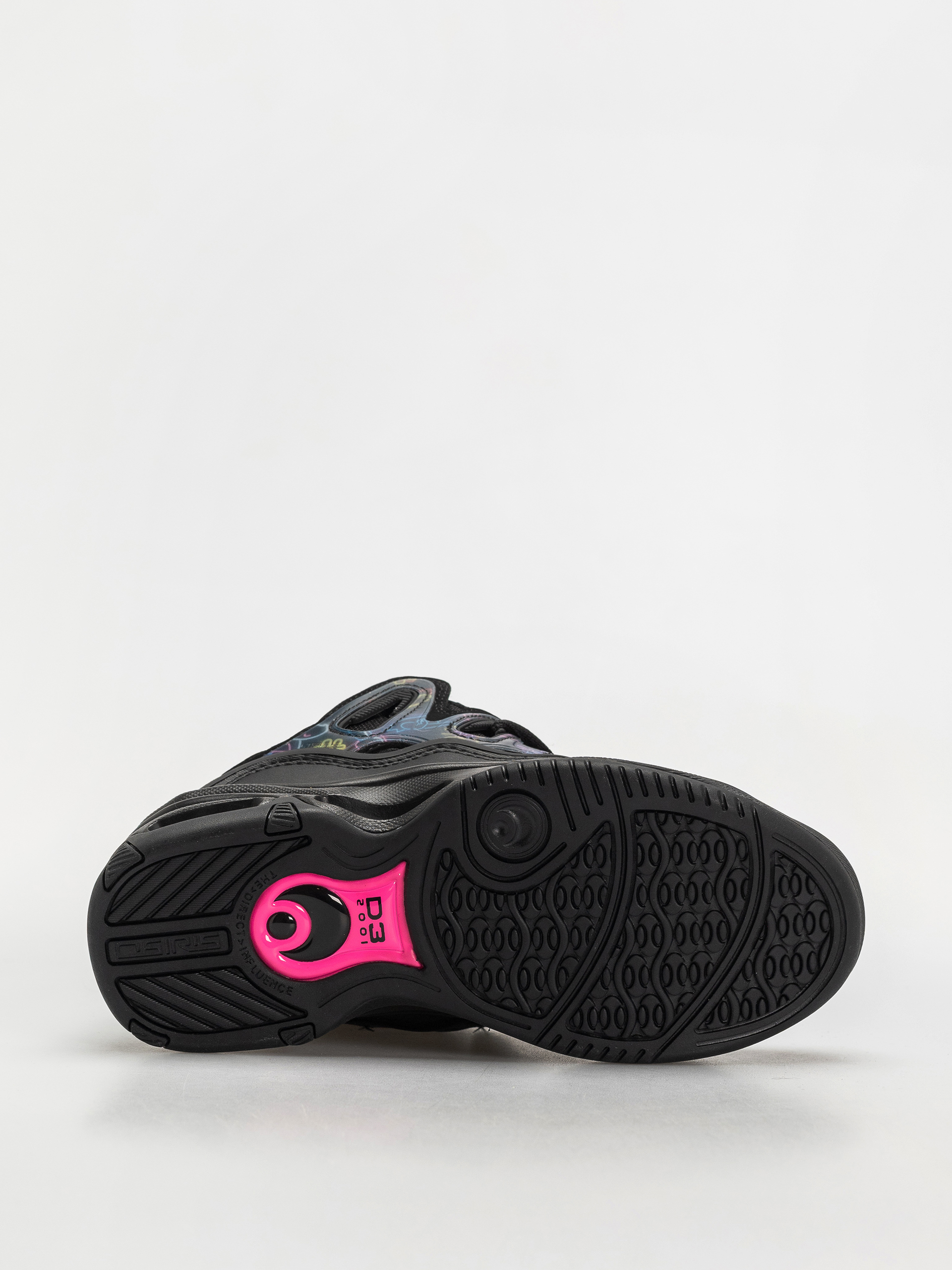 Boty Osiris D3 2001 (black/pink/holo)