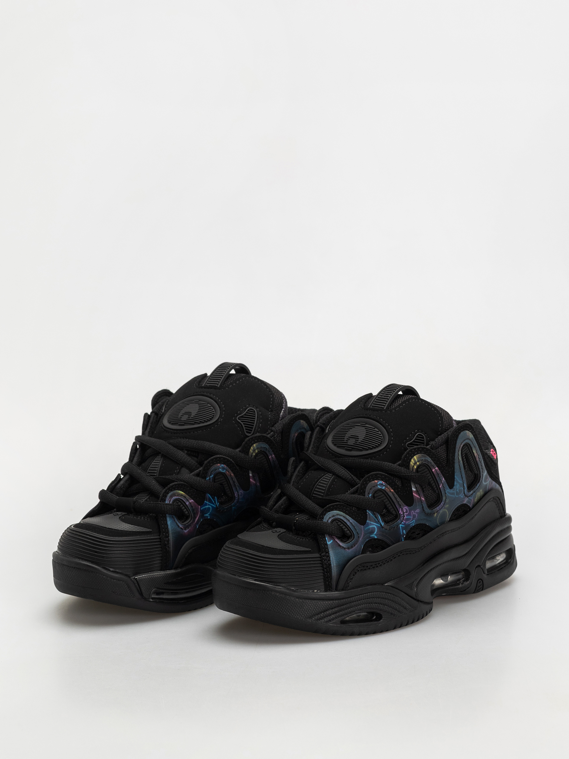 Boty Osiris D3 2001 (black/pink/holo)