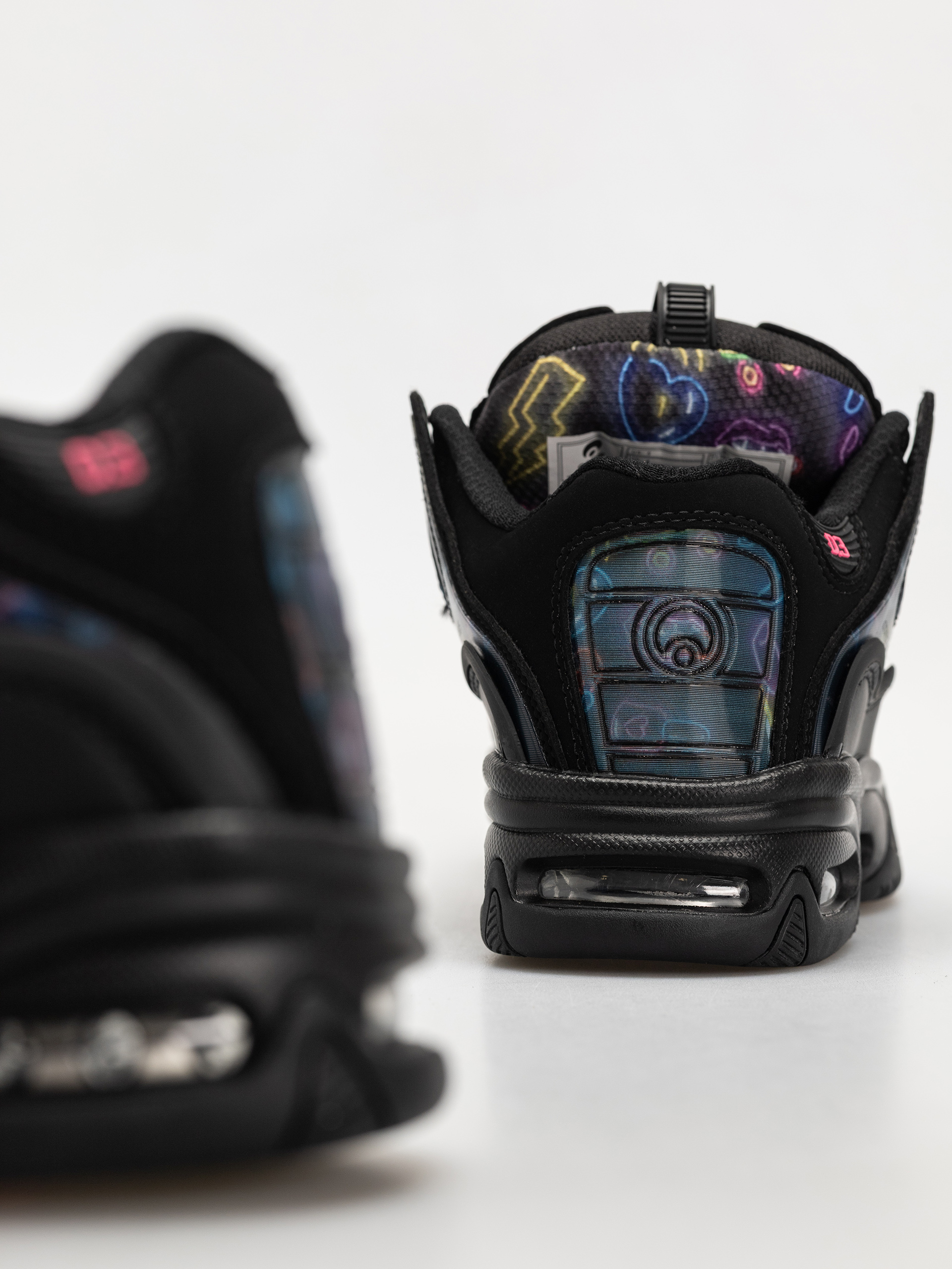 Boty Osiris D3 2001 (black/pink/holo)