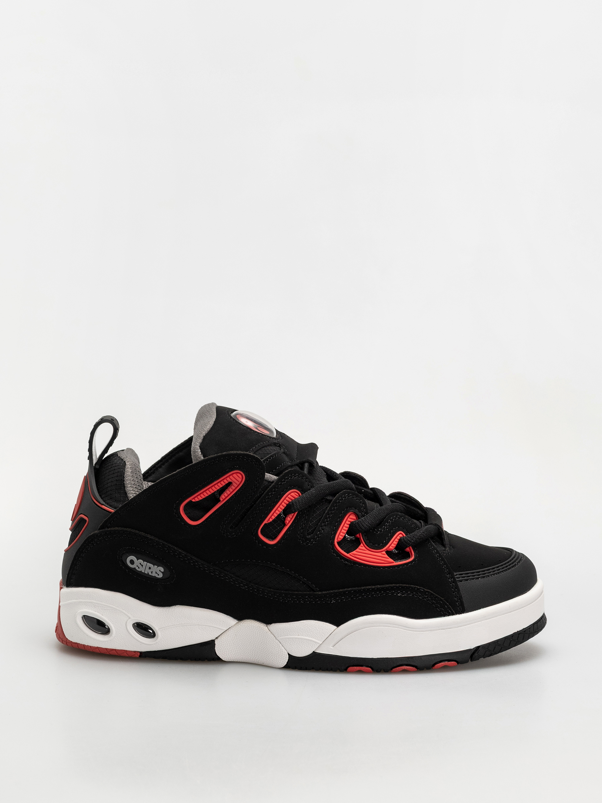 Boty Osiris D3 E (black/charcoal/red)