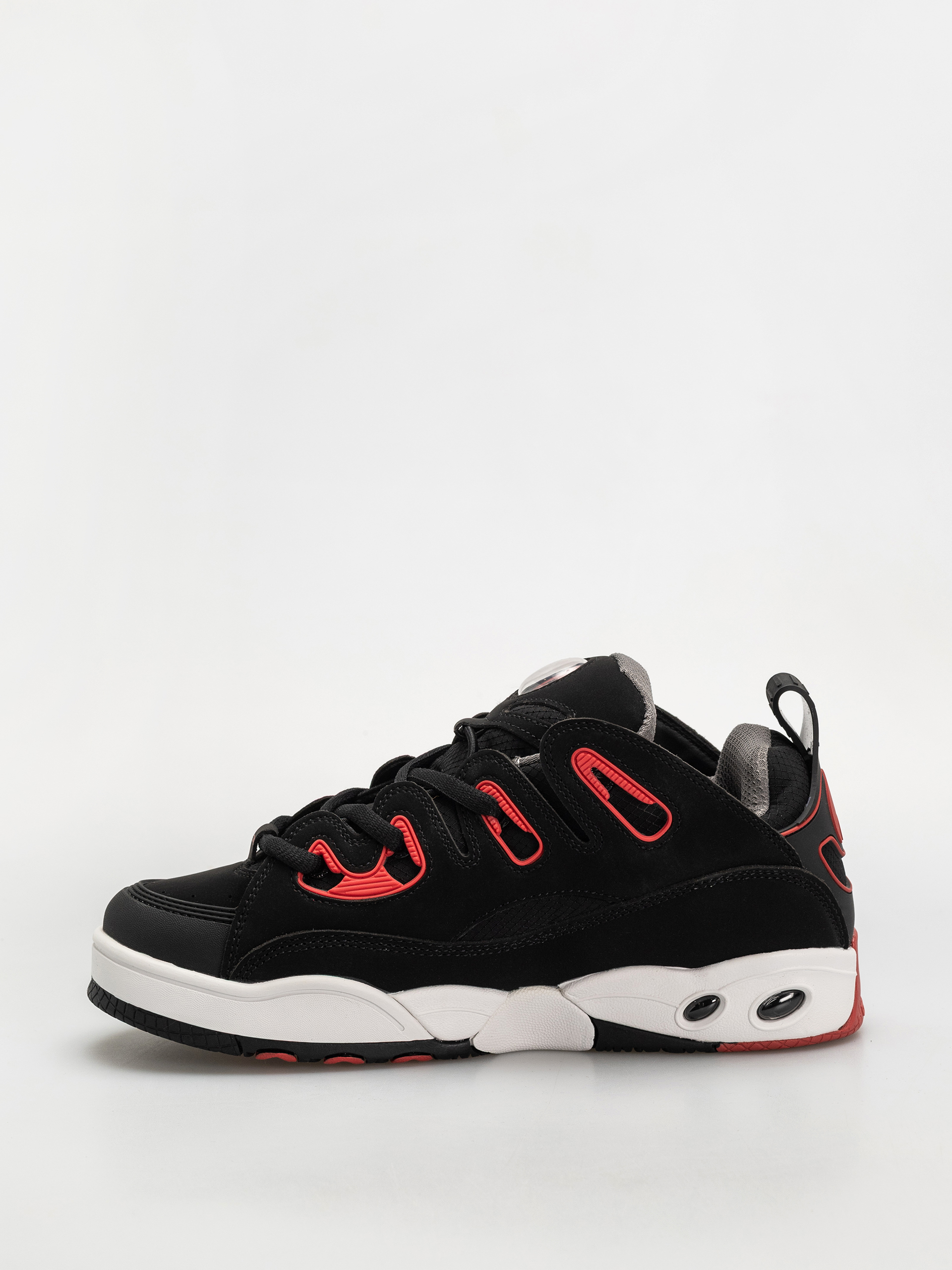 Boty Osiris D3 E (black/charcoal/red)