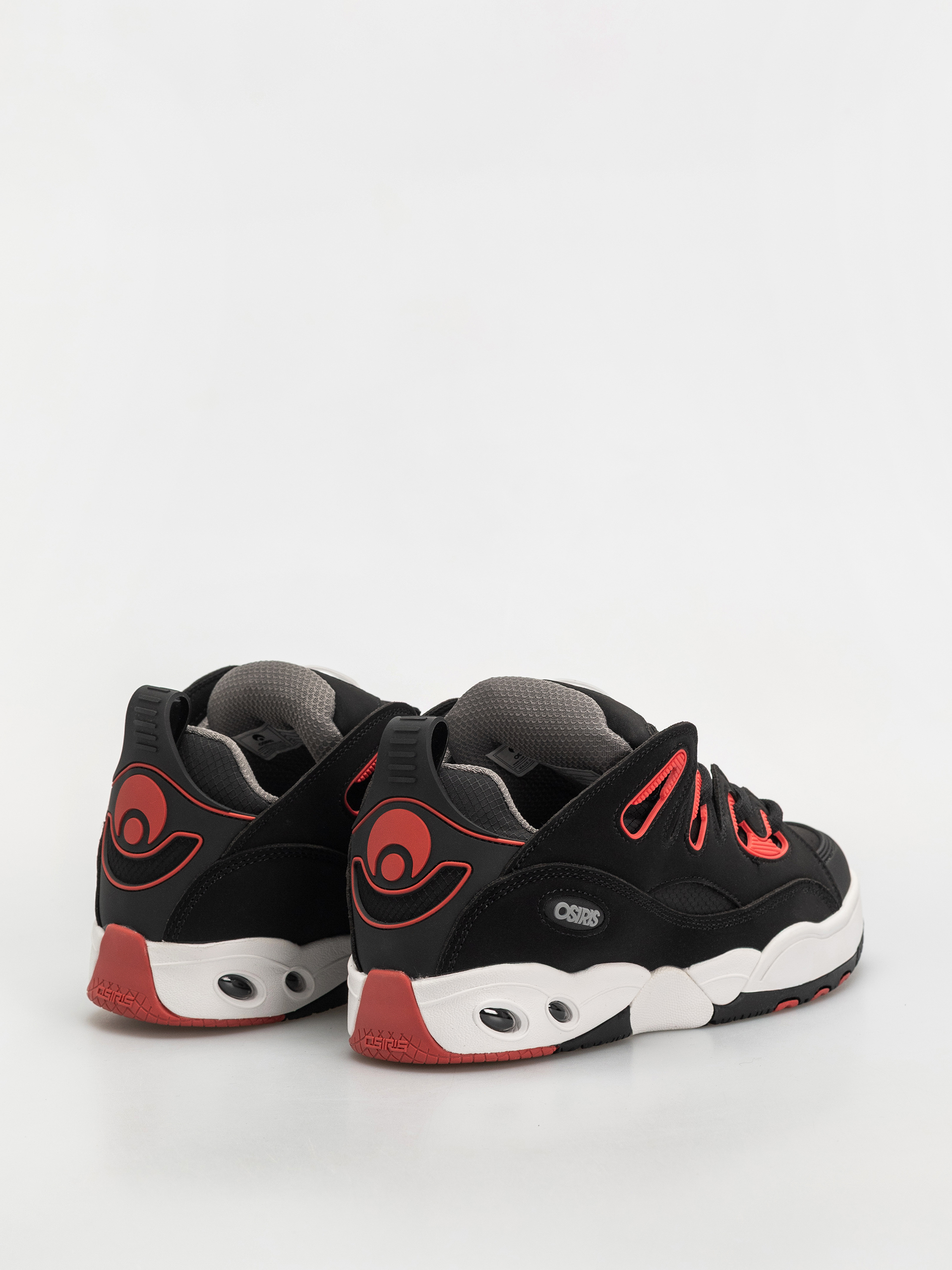Boty Osiris D3 E (black/charcoal/red)