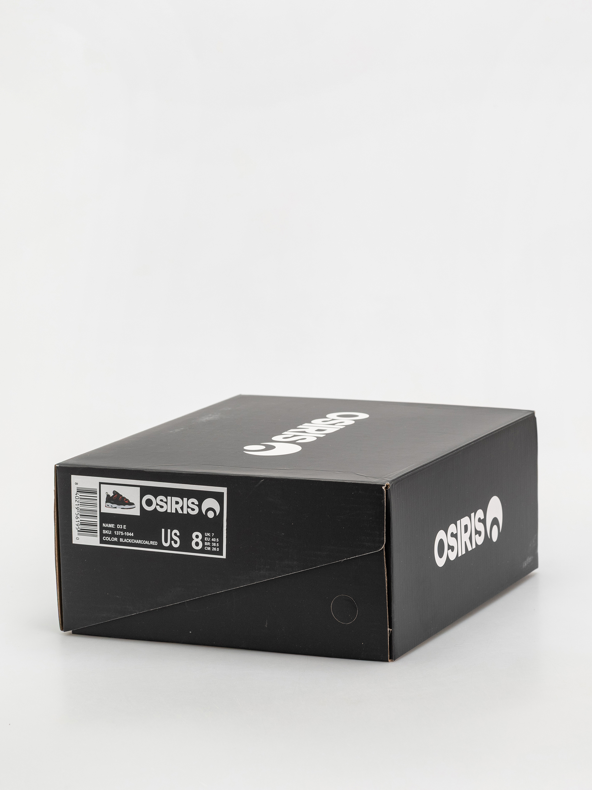 Boty Osiris D3 E (black/charcoal/red)