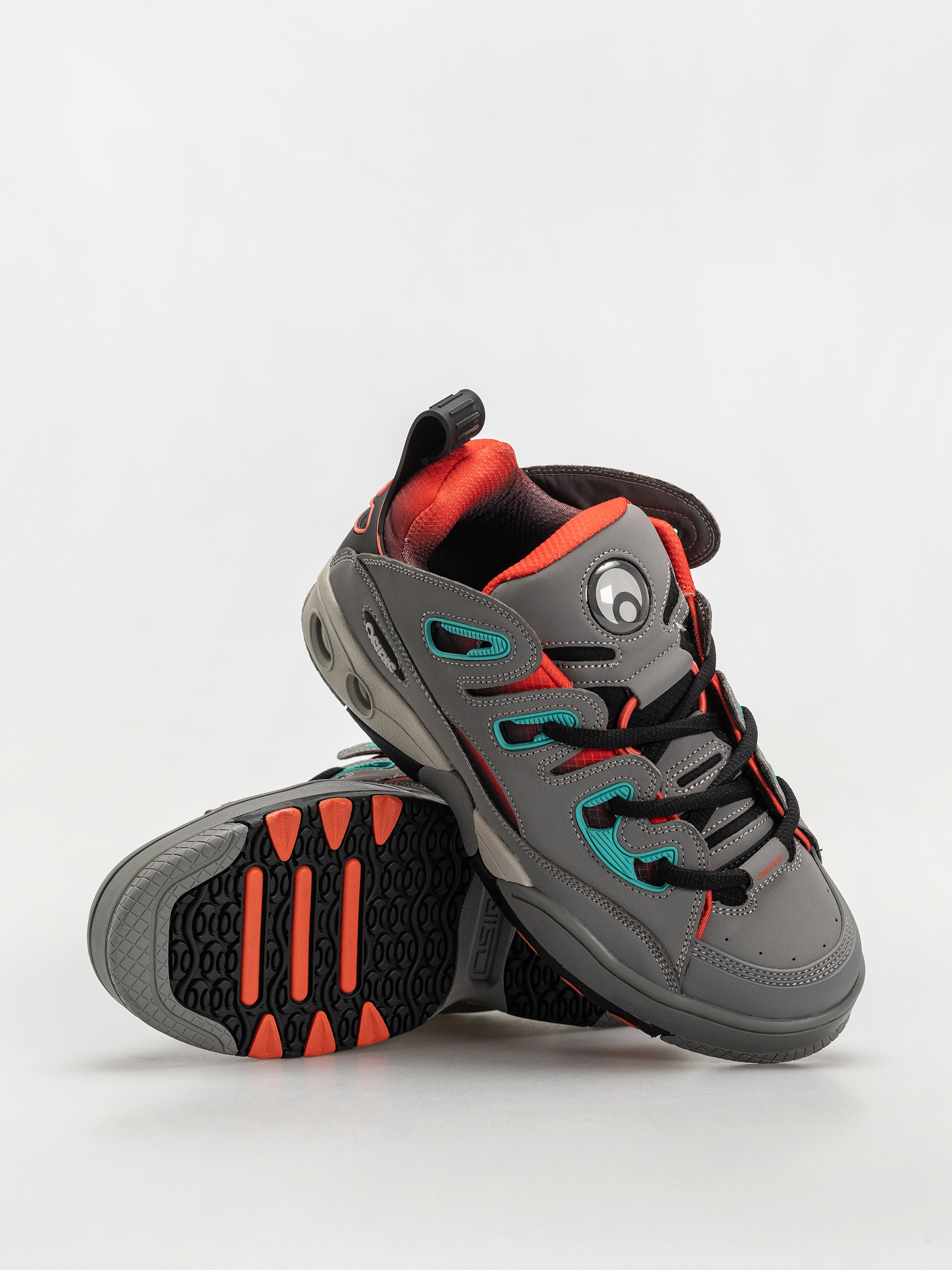 Boty Osiris D3 E (grey/orange/turqoise)