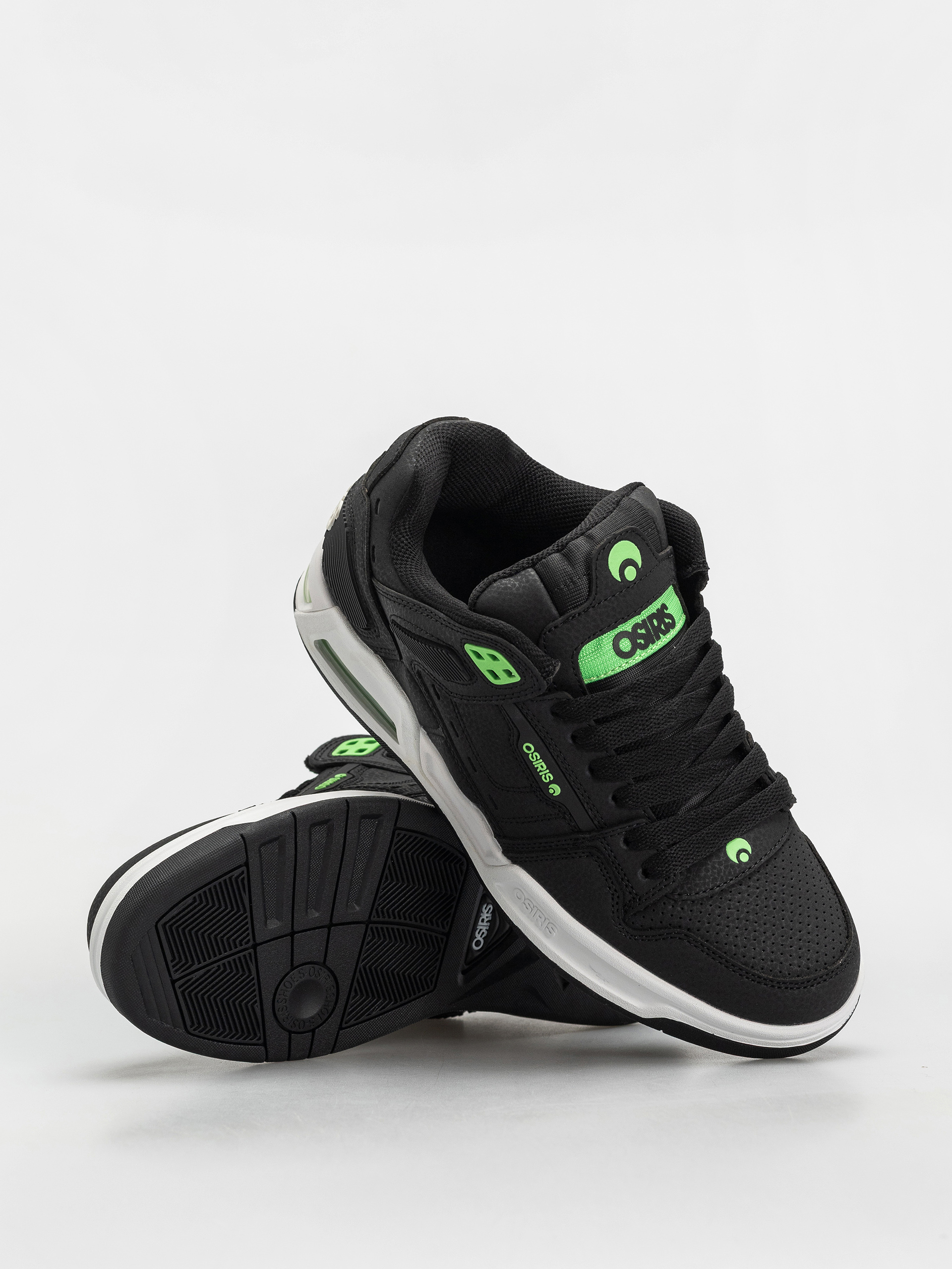 Boty Osiris Peril (black/black/green)