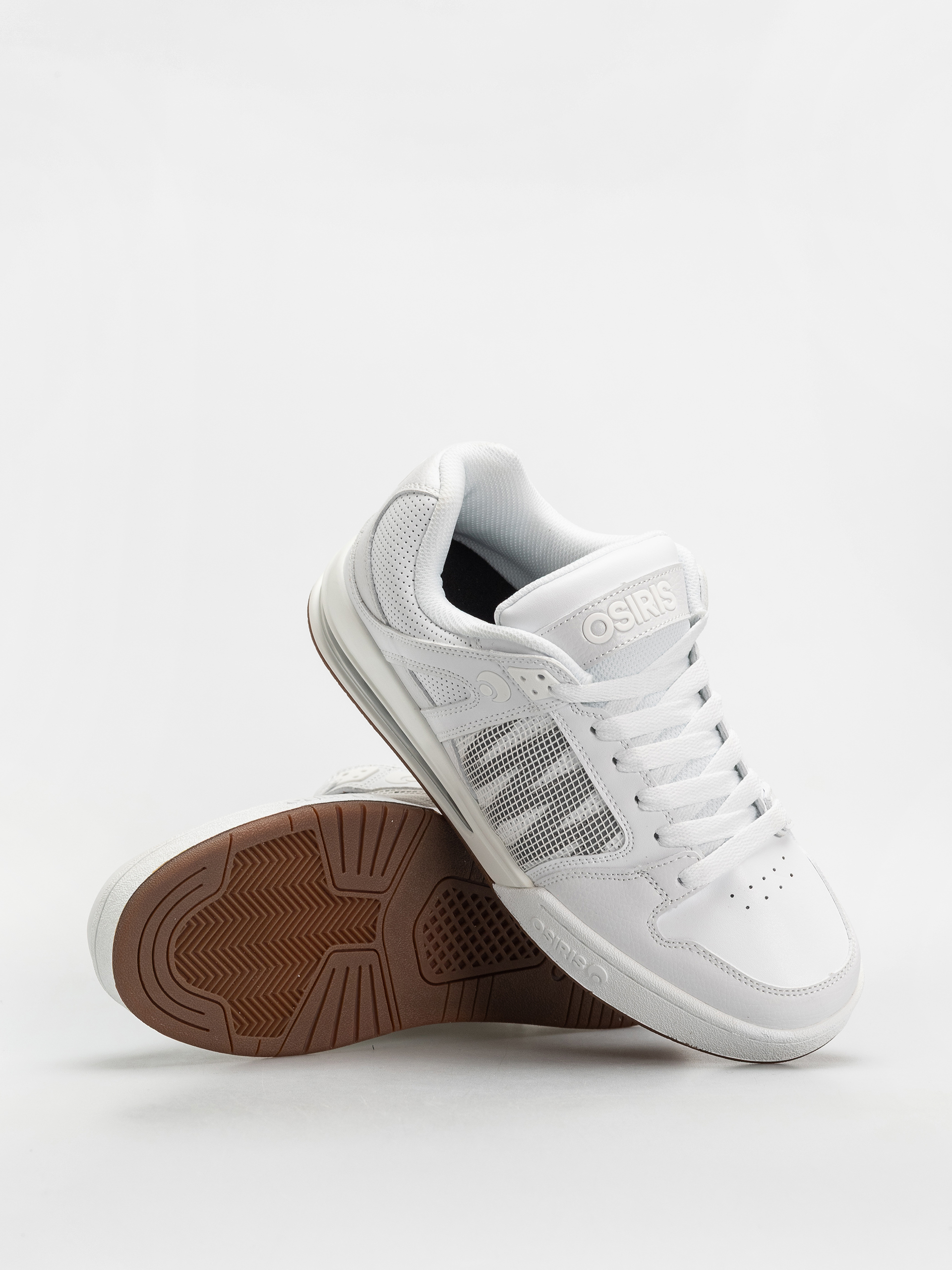 Boty Osiris Pixel (white/grey/gum)