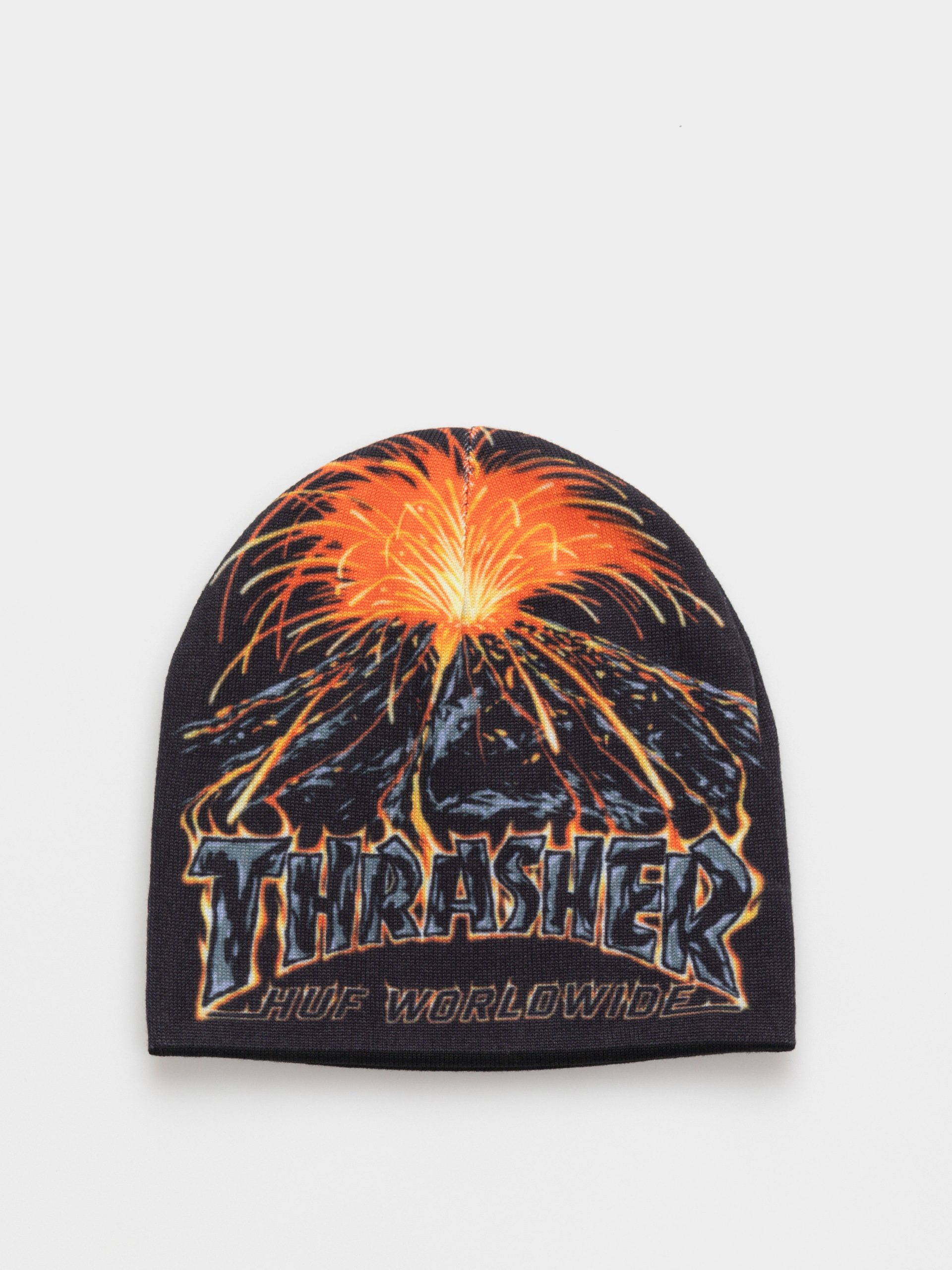 Čepice HUF X Thrasher Meltdown Reversible (black)