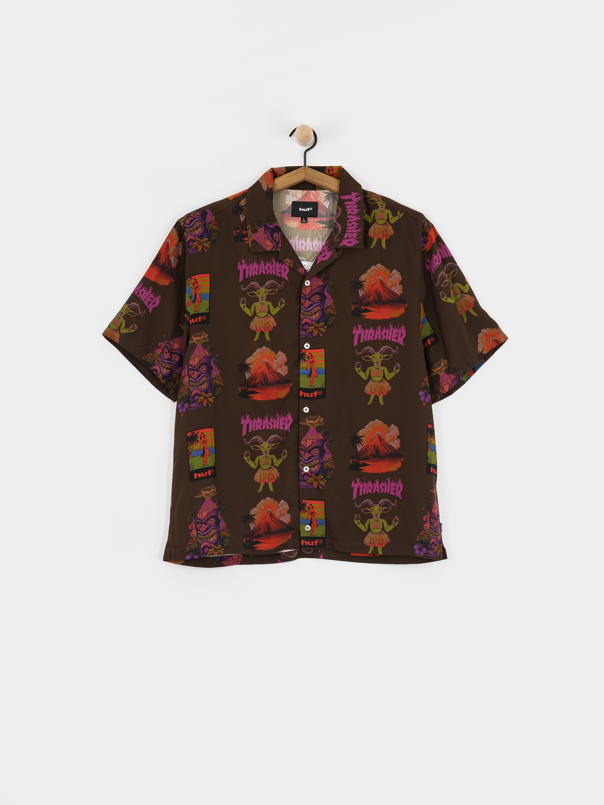 Košile HUF X Thrasher Hawaiian (multi)