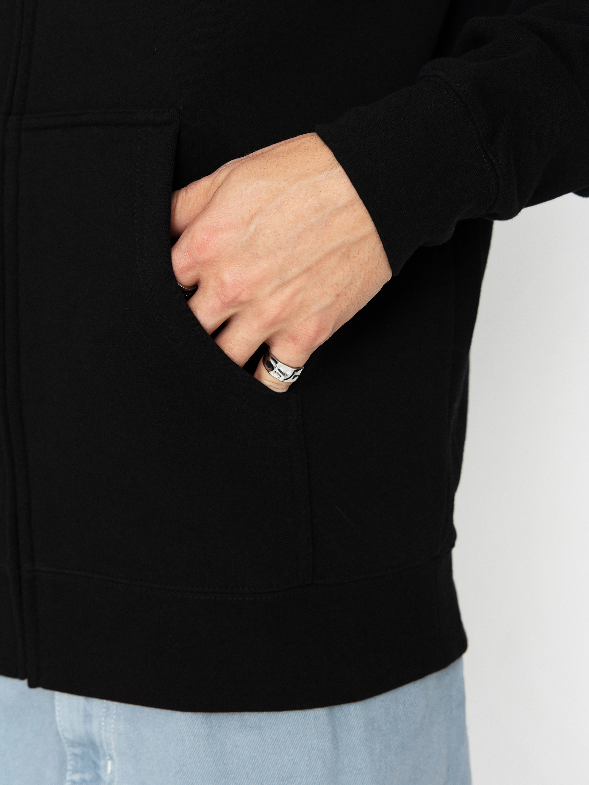 Mikina s kapucí Independent Manufactured Span ZHD (black)