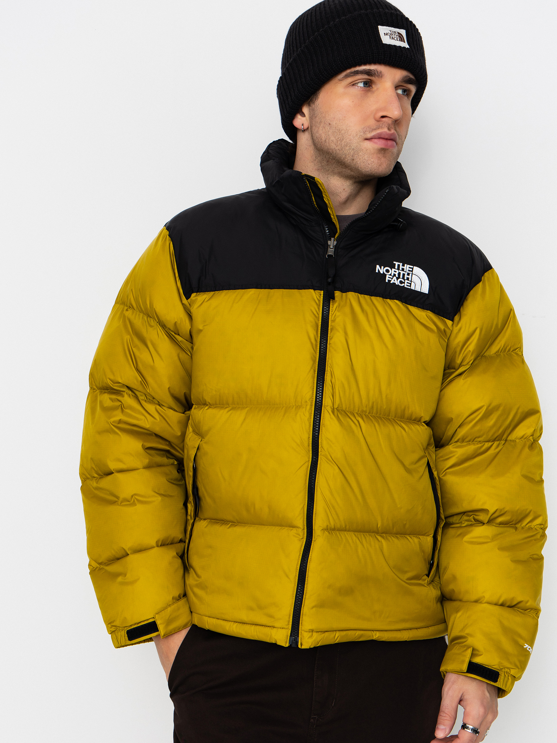 Bunda The North Face 1996 Retro Nuptse (deep dijon/tnf black)