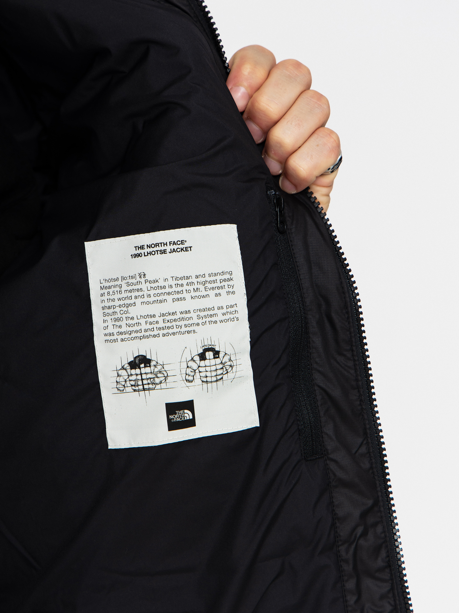 Bunda The North Face Lhotse (tnf black/npf/r)