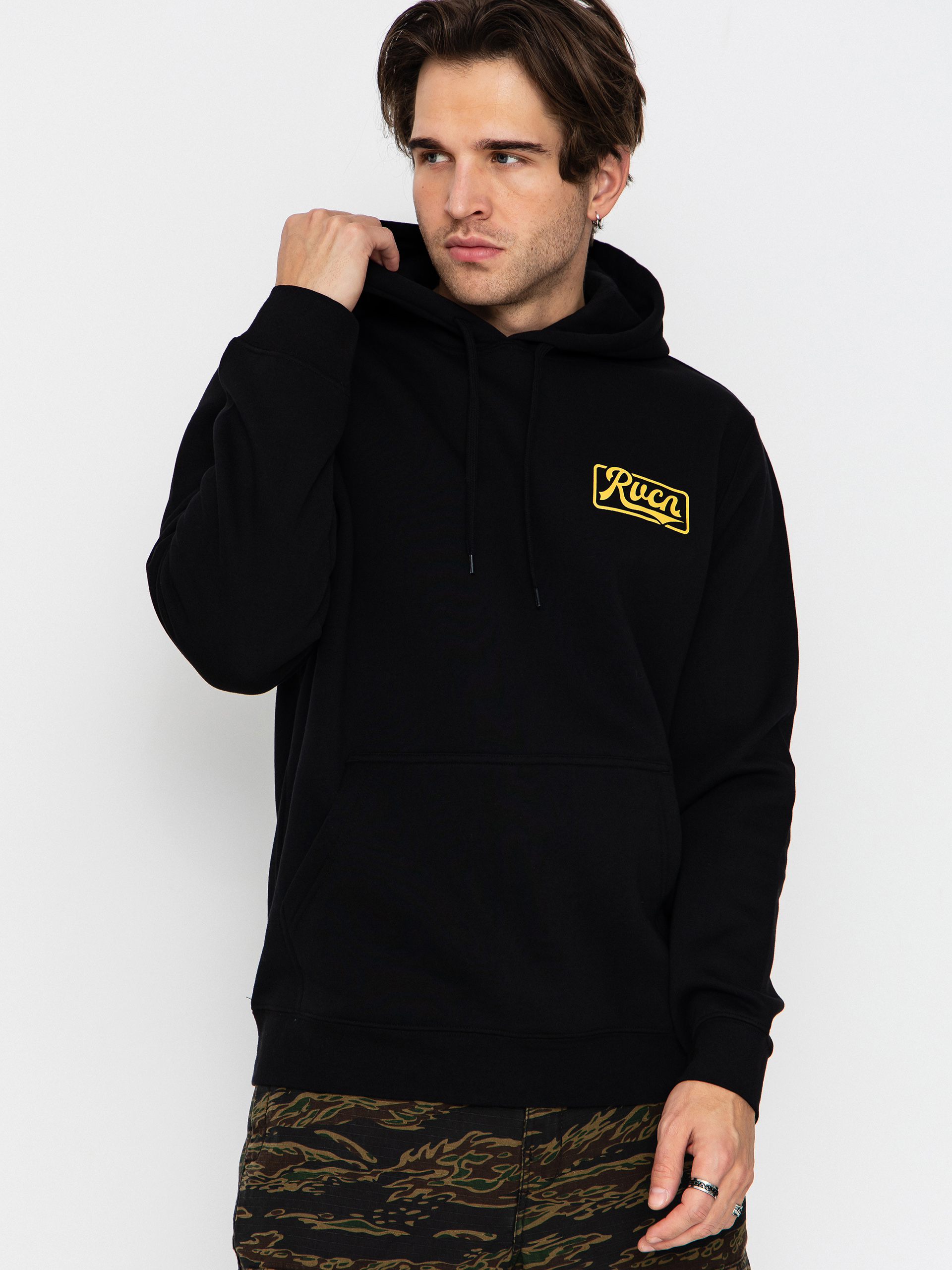 Mikina RVCA Frame Up (black)