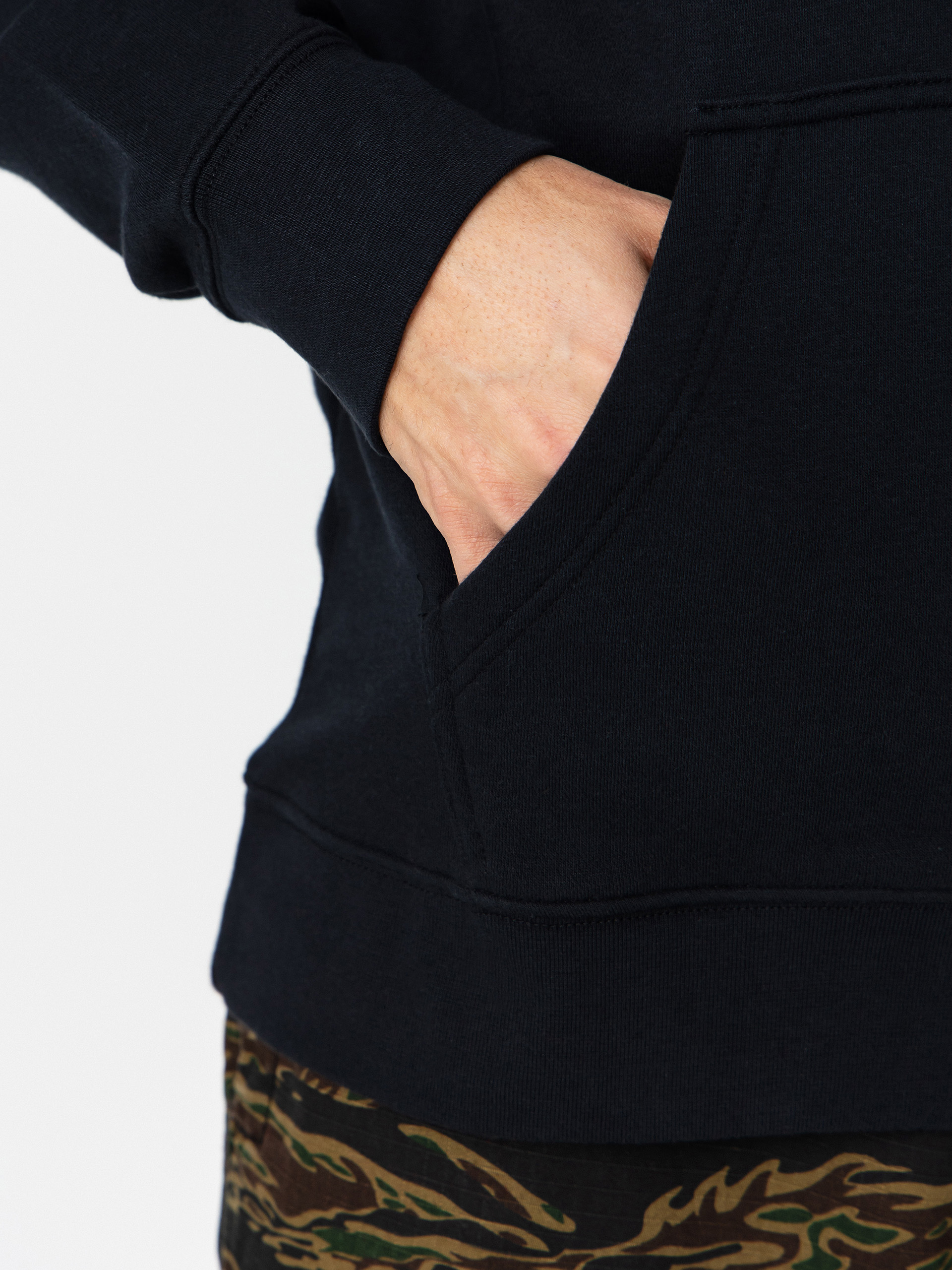 Mikina s kapucí Quiksilver Salt Water Graphic HD (black)