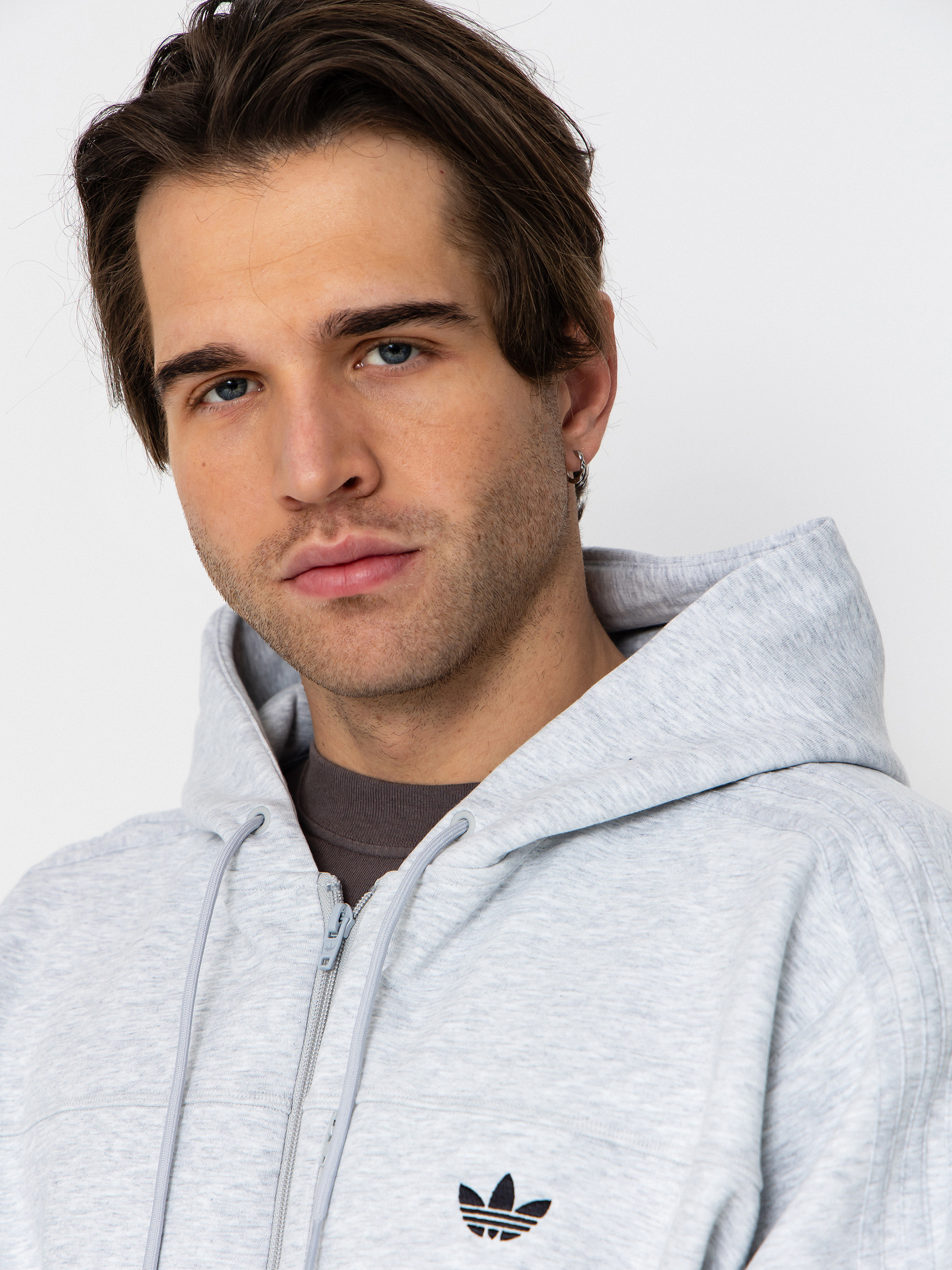 Mikina s kapucí adidas Tech Fleece (lgreyh/black)