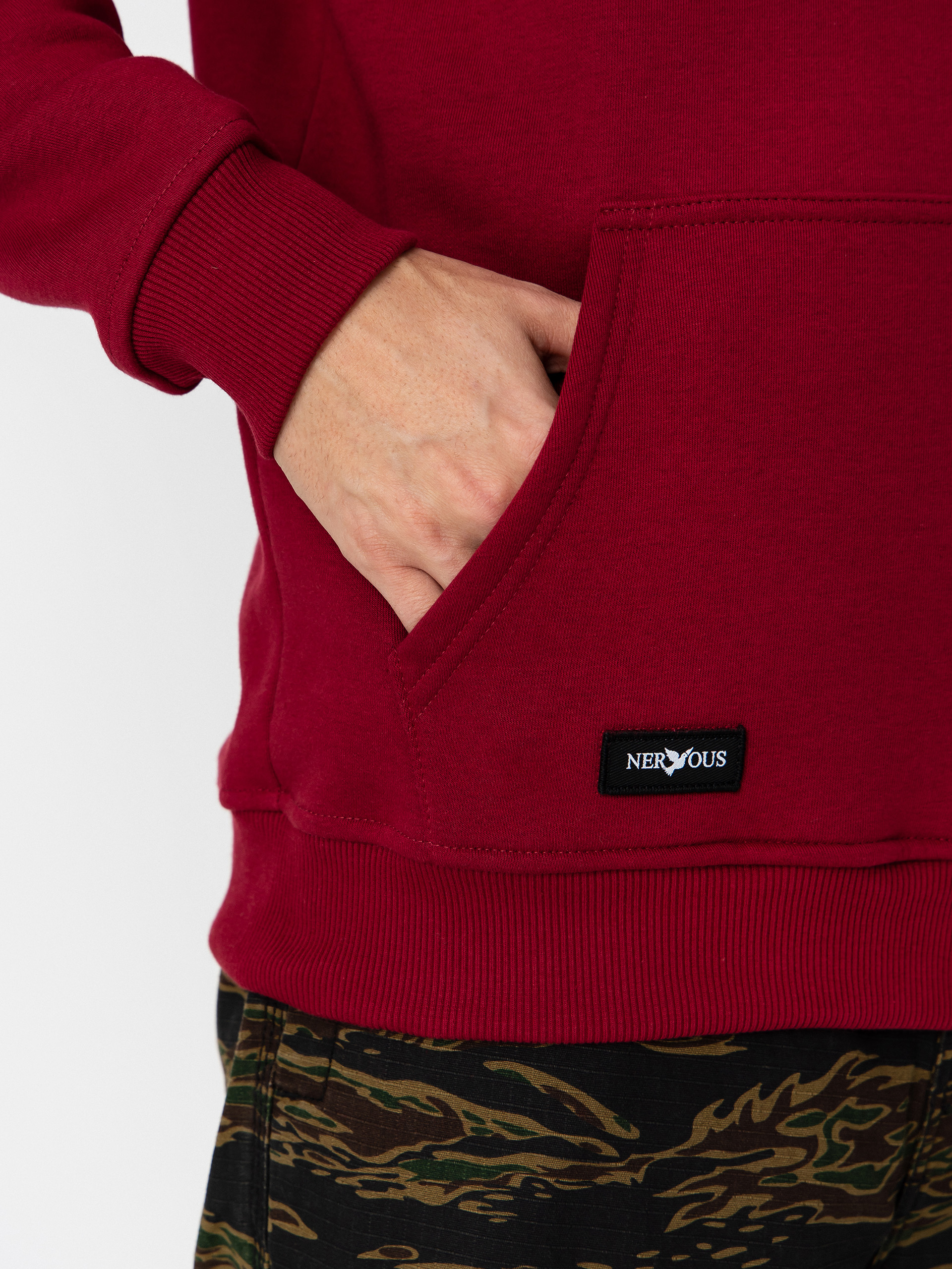 Mikina s kapucí Nervous Superstar HD (blood)