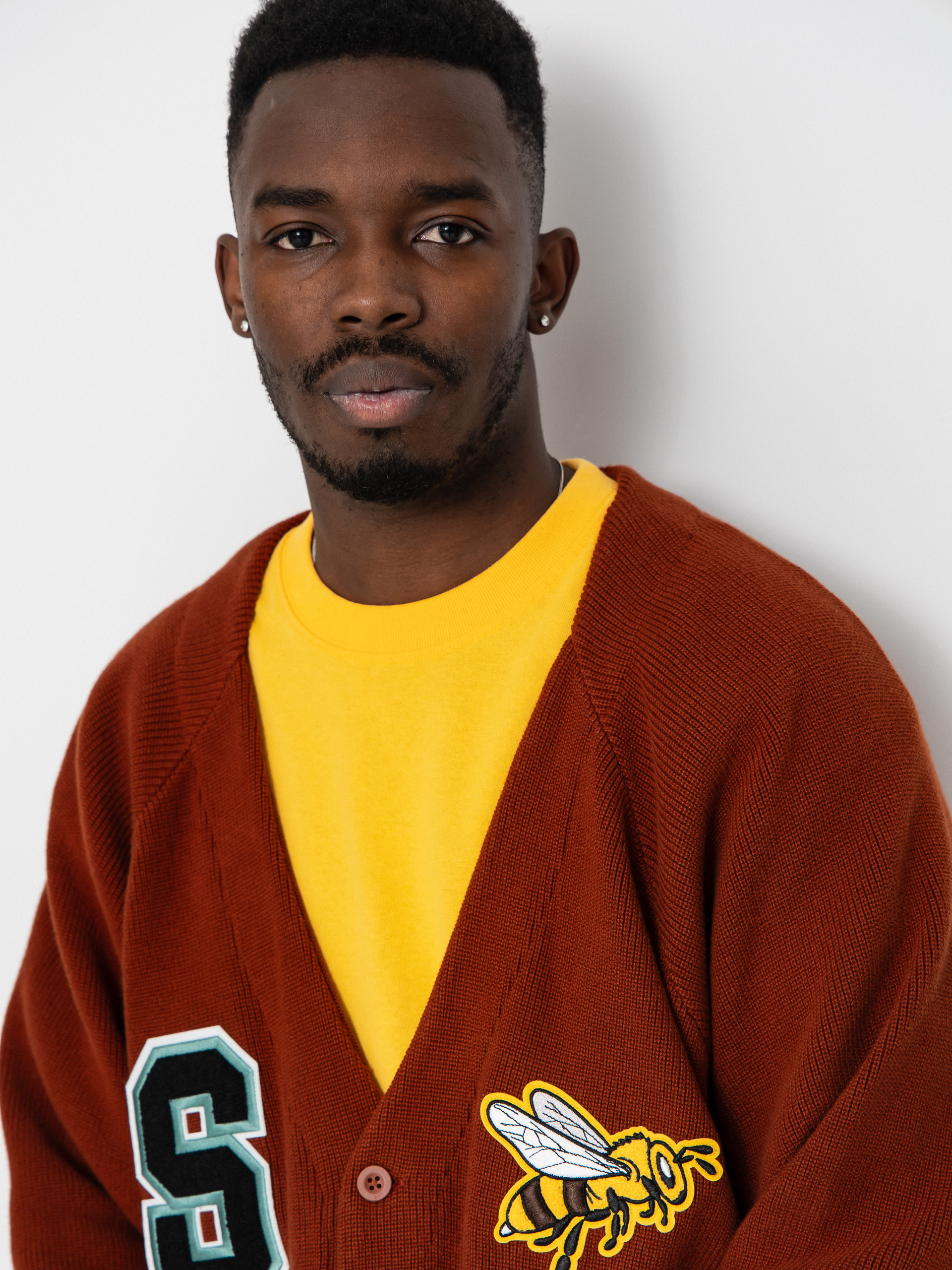 Svetr Nike SB Collegial Cardigan (cinnamon)