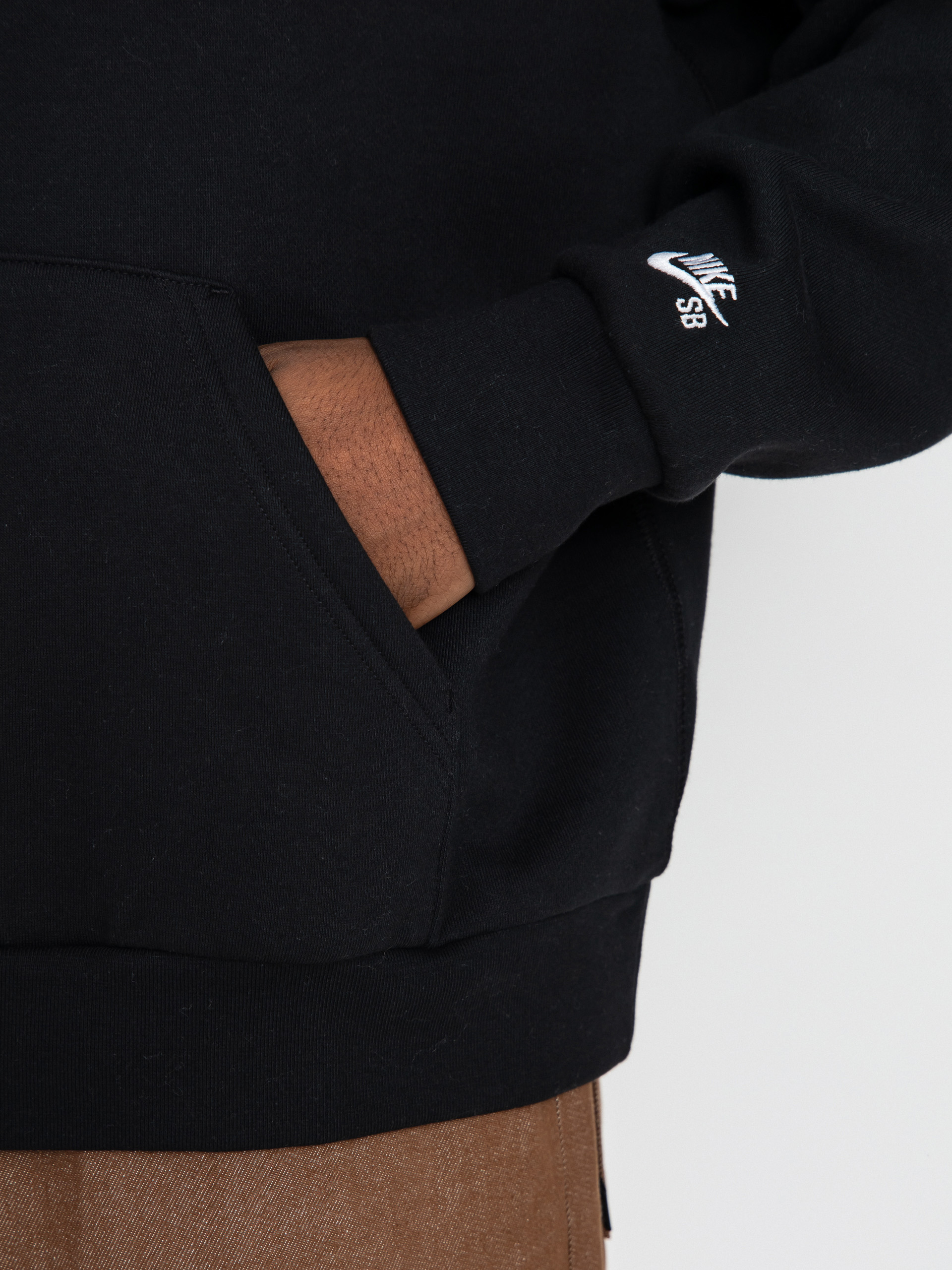 Mikina s kapucí Nike SB GFX 1 HD (black/white)