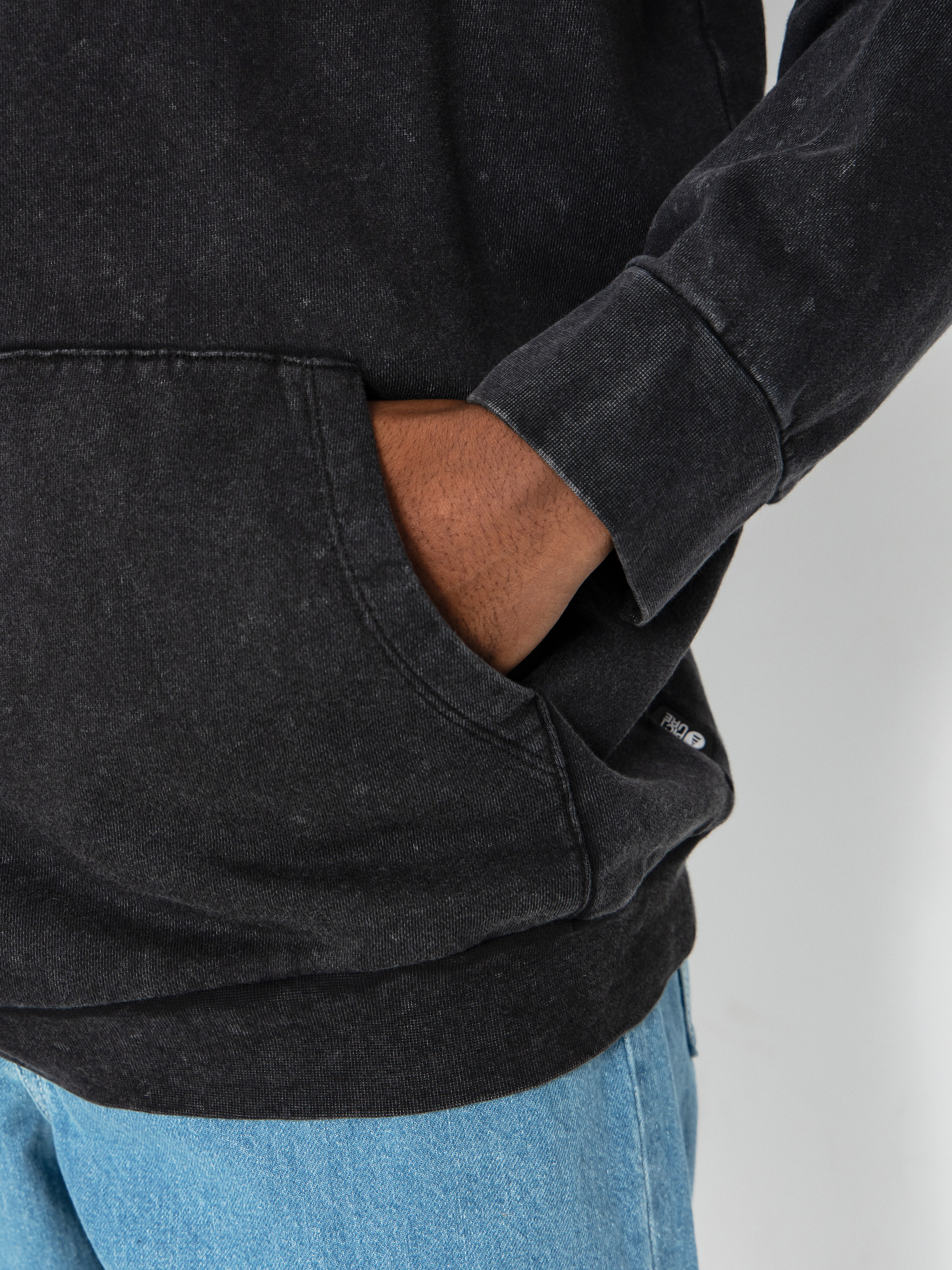 Fleecová mikina Picture Picturide (black washed)