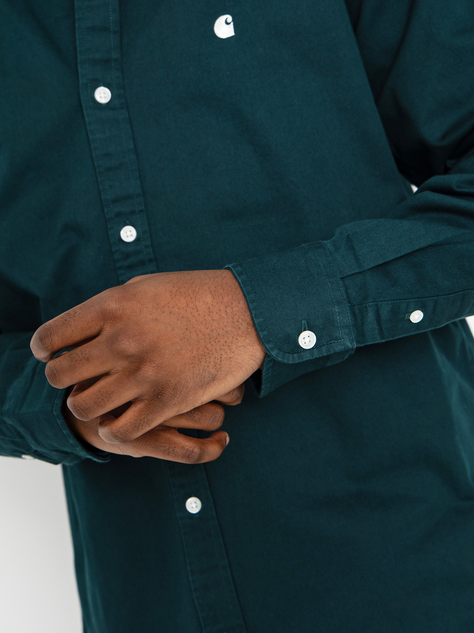 Košile Carhartt WIP Madison (dark fir/wax)