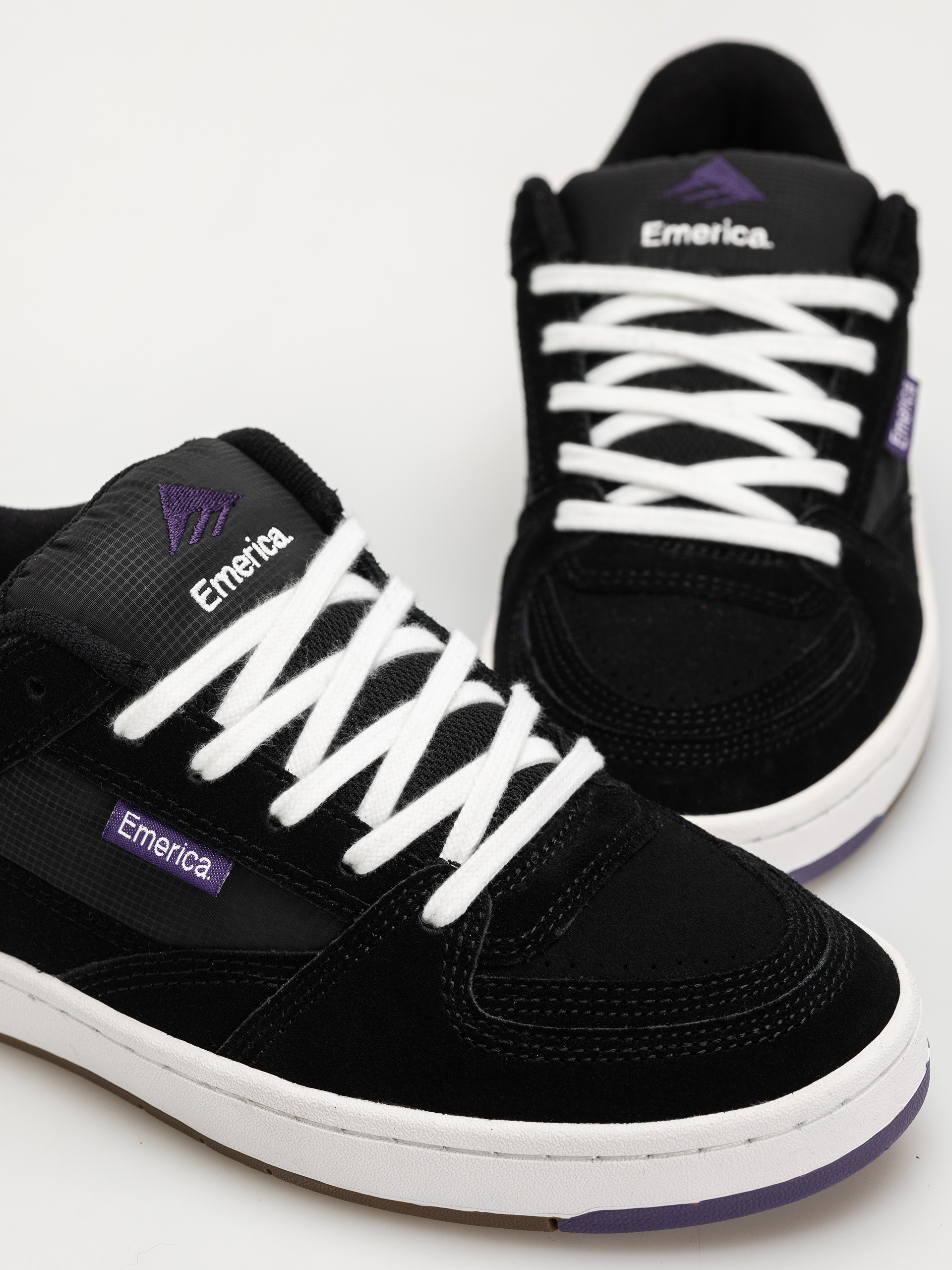 Boty Emerica Mute (black/white/gum)