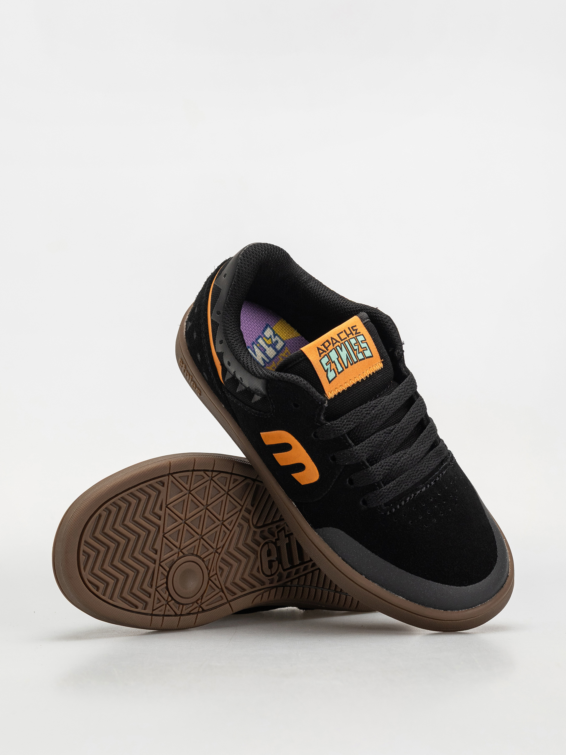 Boty Etnies Kids Marana X Apache JR (black/gum)