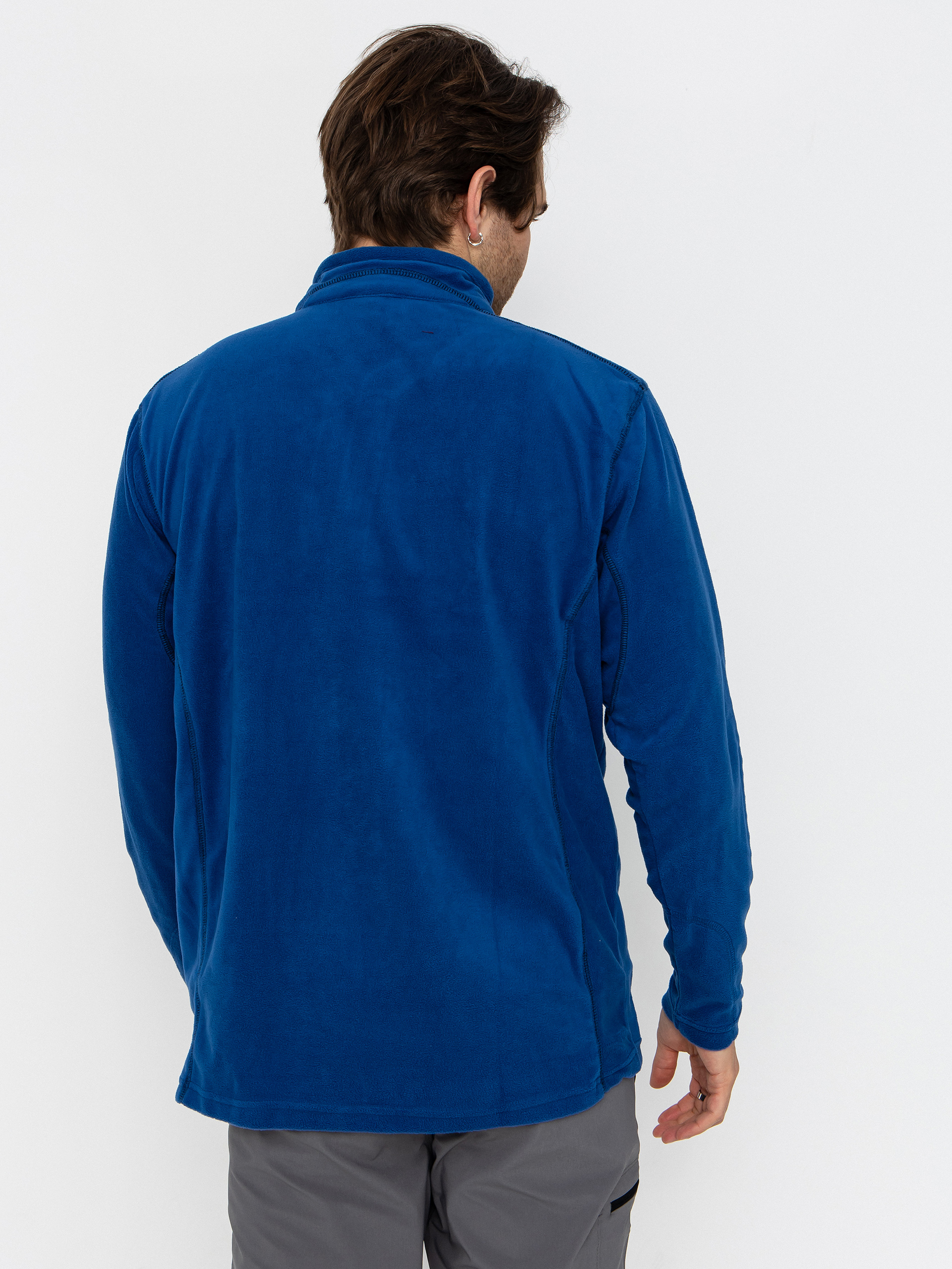 Pánský Fleecová mikina Columbia Klamath Range II Half Zip (mountain blue)