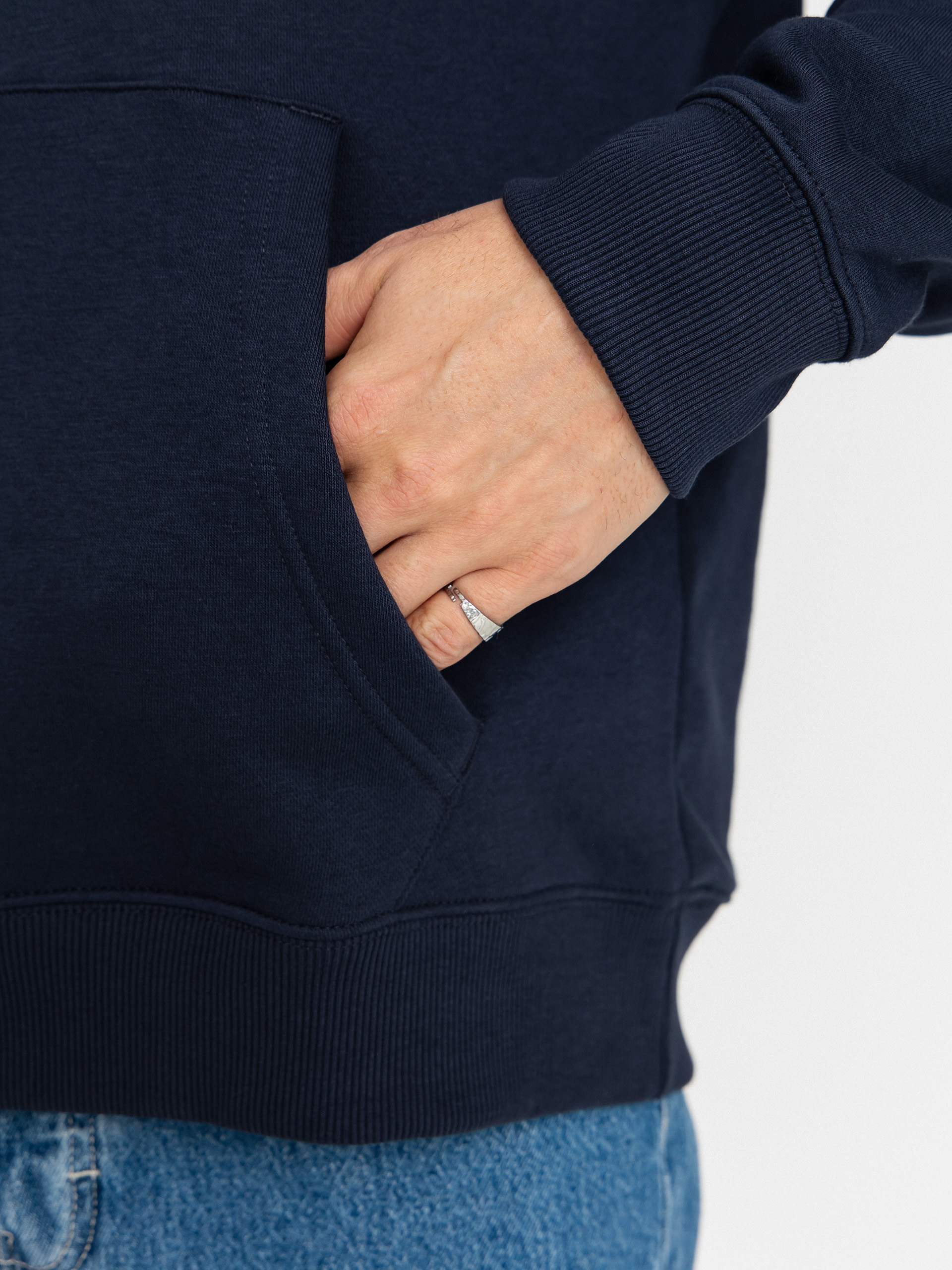 Mikina s kapucí Element Midnight HD (eclipse navy)