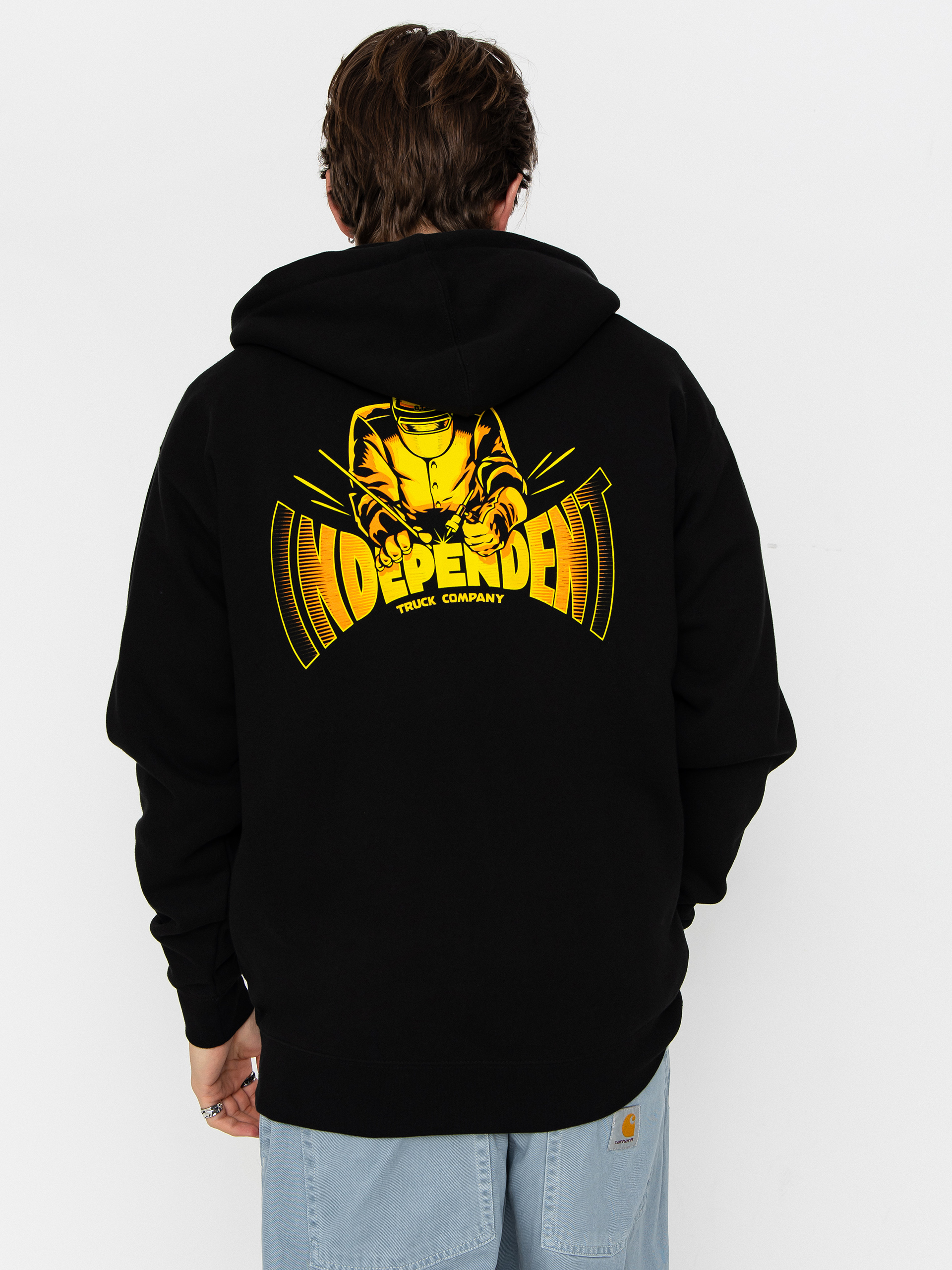 Mikina s kapucí Independent Manufactured Span ZHD (black)