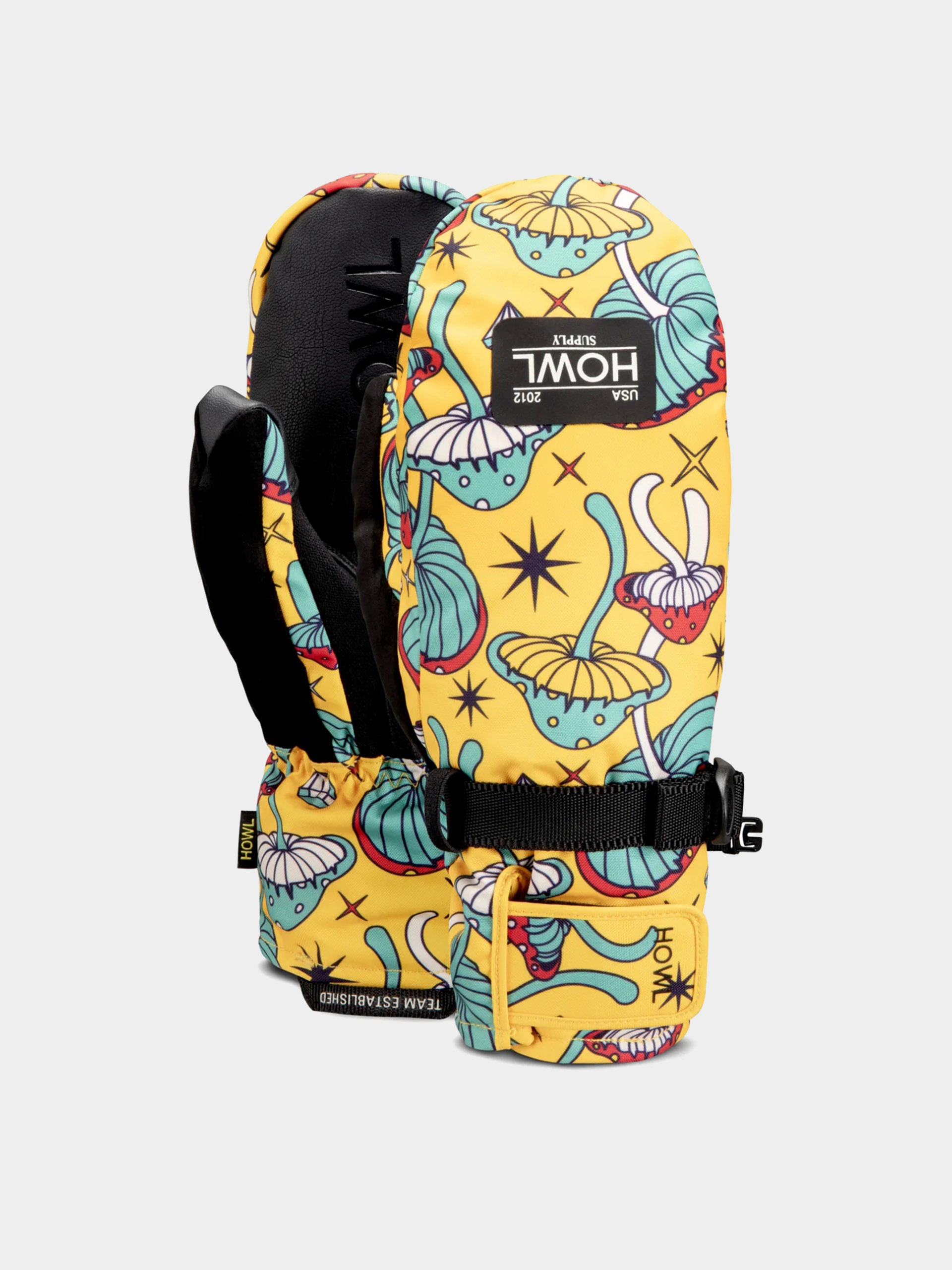 Rukavice Howl Fairbanks Mitt (mushroom sunshine)