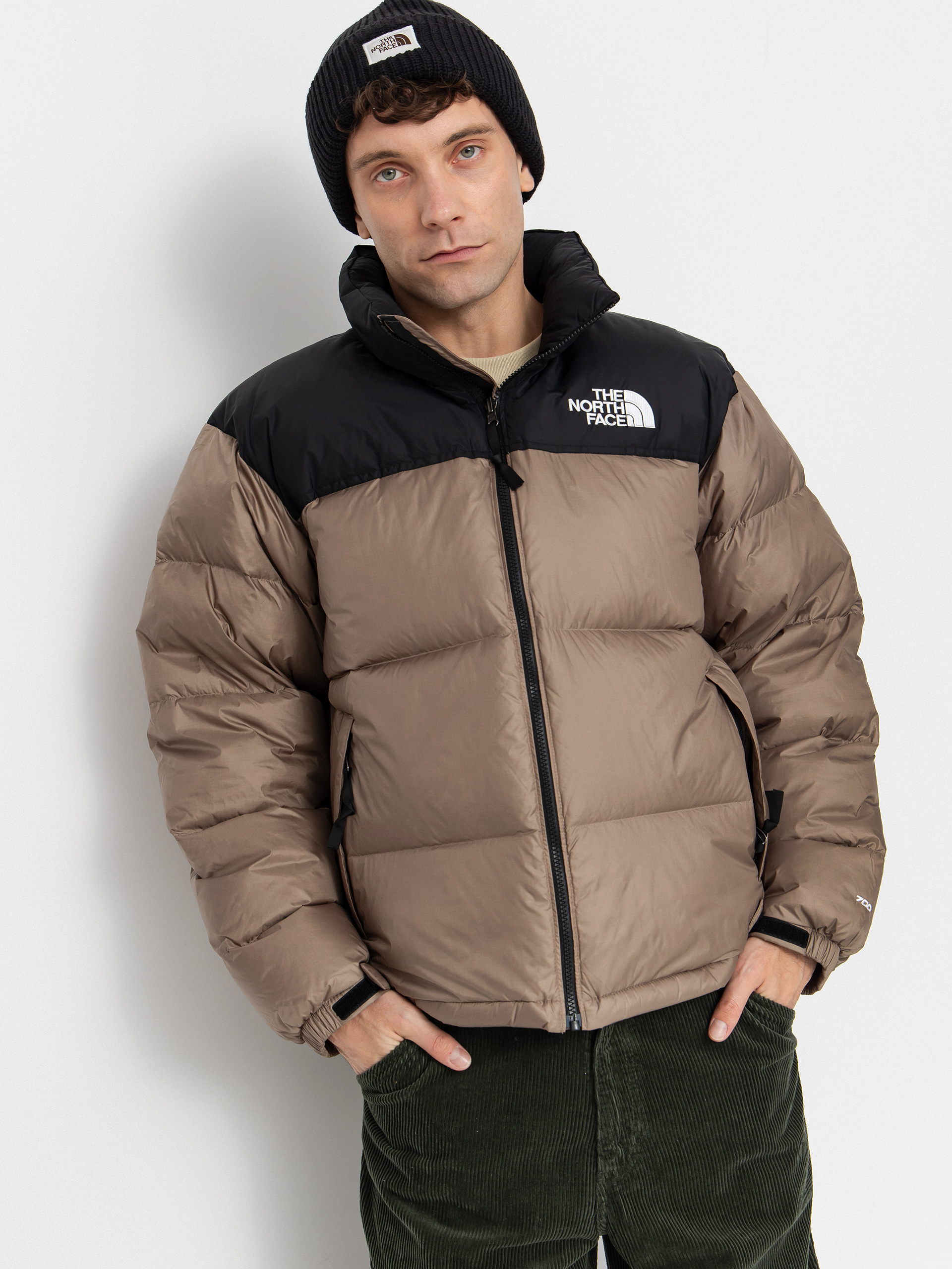 Bunda The North Face 1996 Retro Nuptse (mocha brown/tnf black)