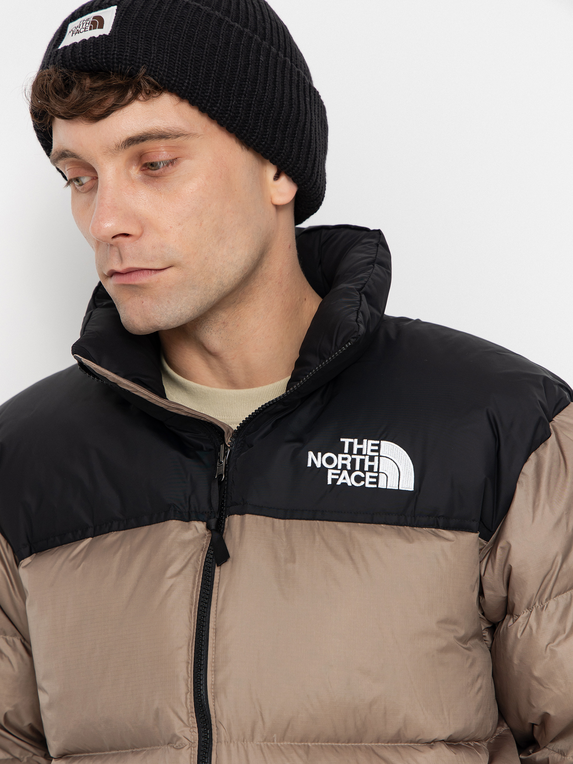 Bunda The North Face 1996 Retro Nuptse (mocha brown/tnf black)